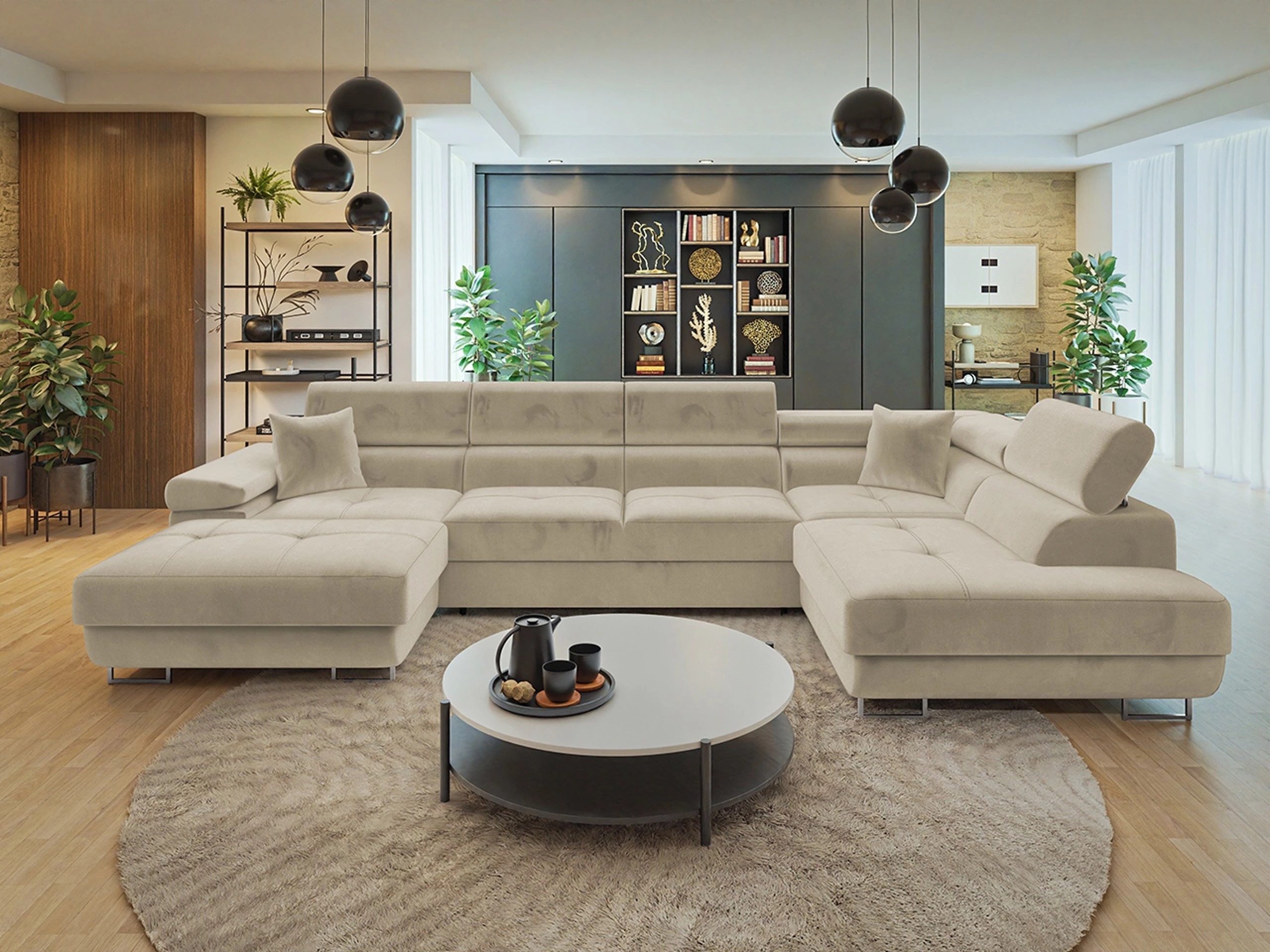 Sofá rinconero Comfivo Vinetum III (Manila 02)