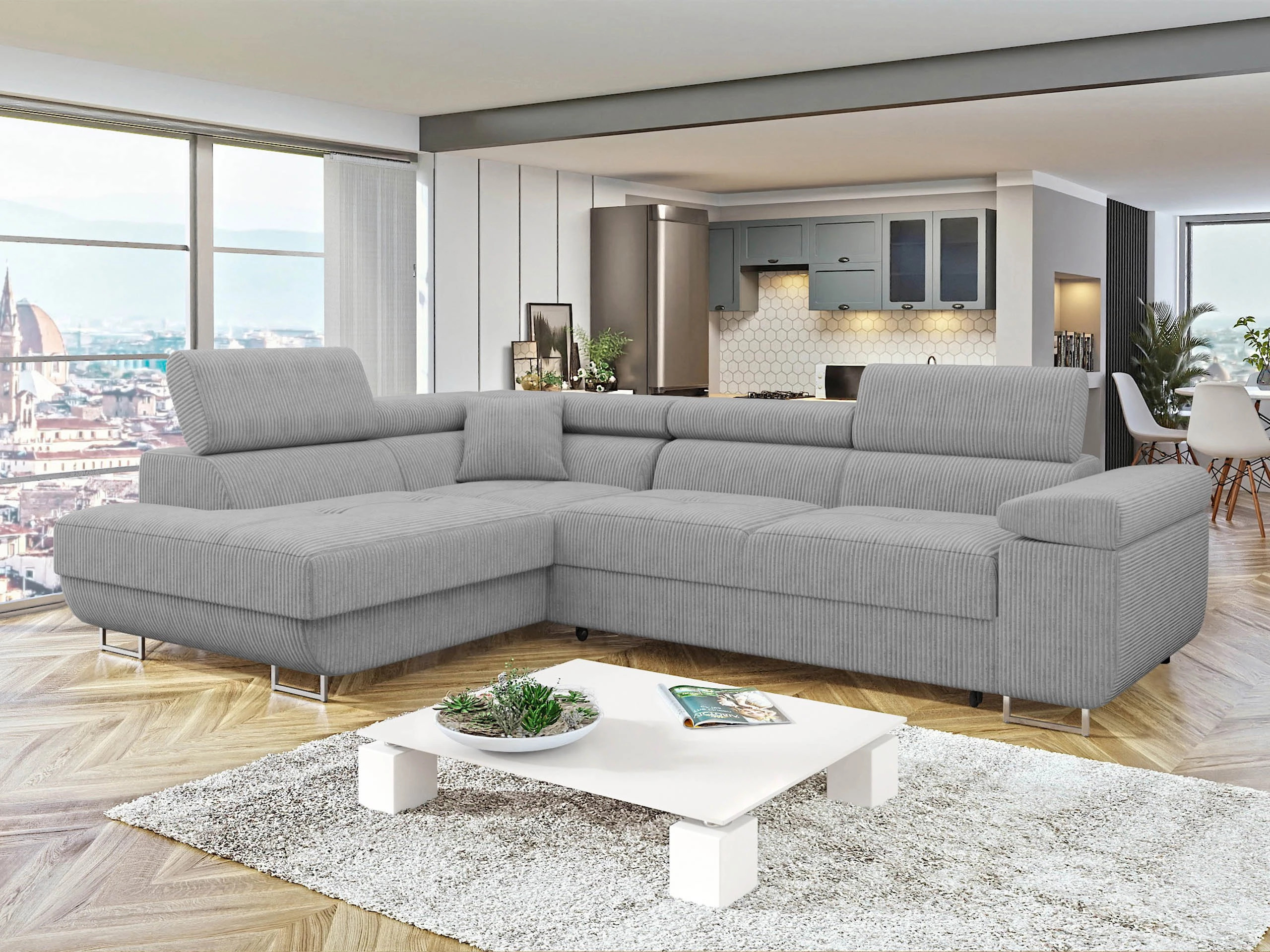 Sofá rinconero Comfivo Vinetum (Poso 110)