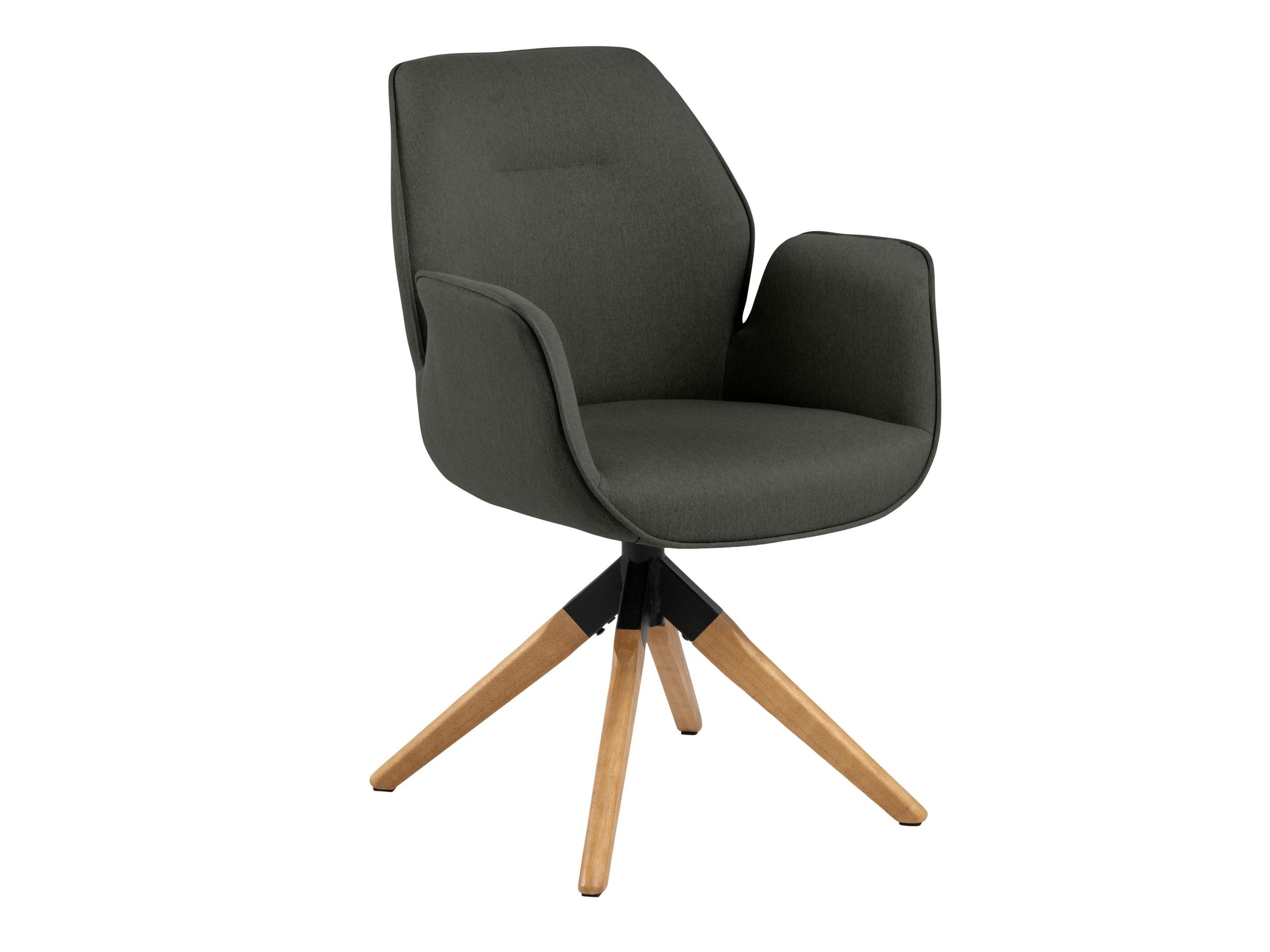 Silla Norsica 391 (Gris oscuro + Luminoso madera)