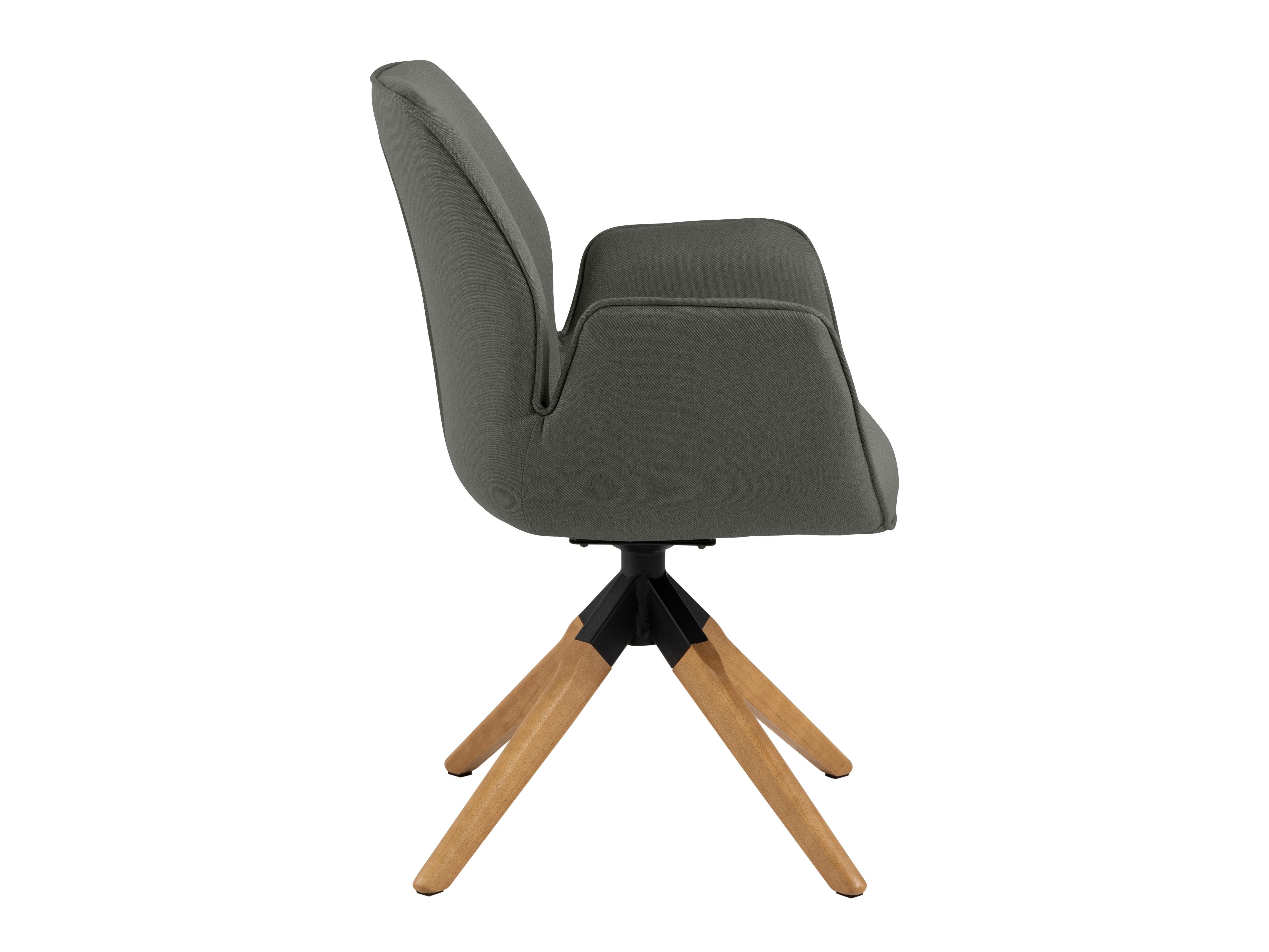 Silla Norsica 391 (Gris oscuro + Luminoso madera)