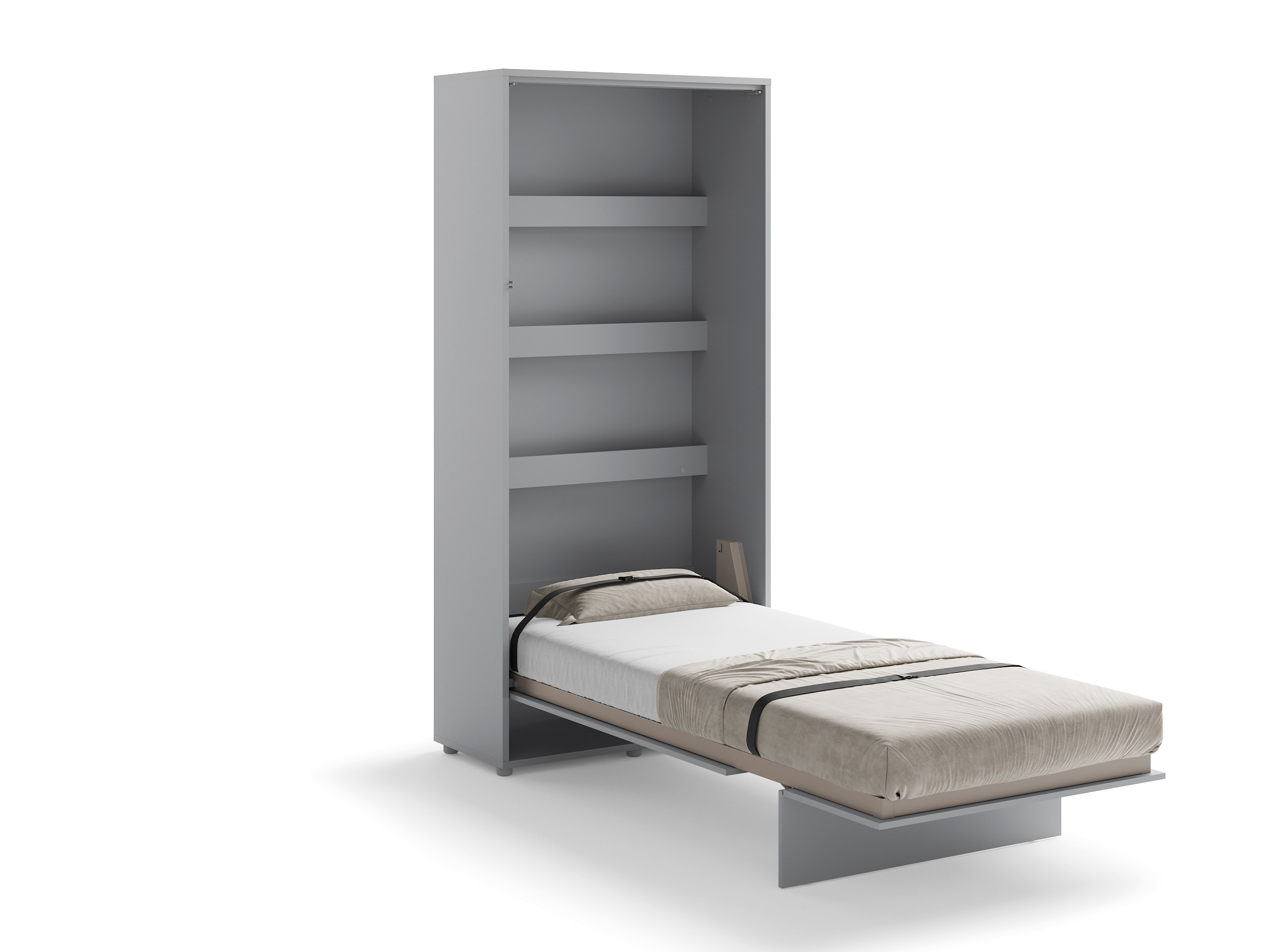 Cama plegable Concept Pro Lenart Levfere 102 (Gris)