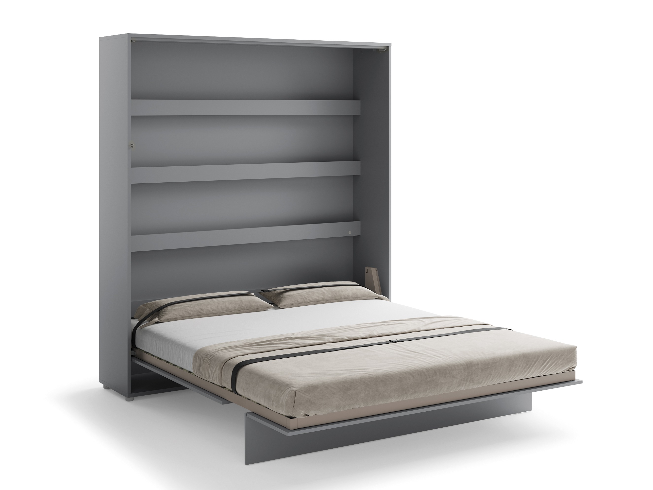 Cama plegable Concept Pro Lenart Levfere 102 (Gris)