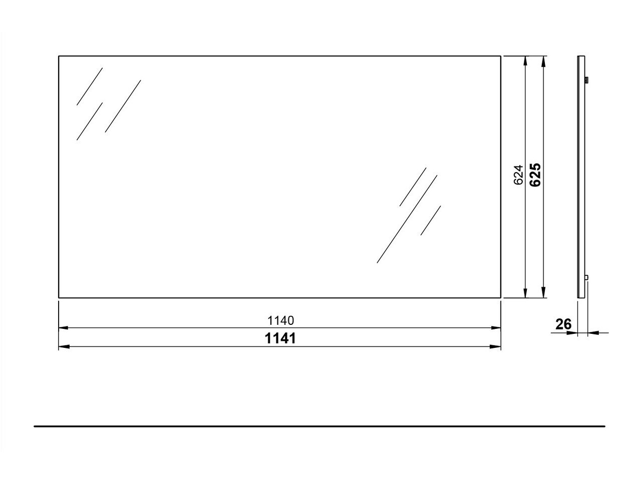 Conjunto para recibidor Levfena 103 (Cachemira + Navarra roble + Blanco)