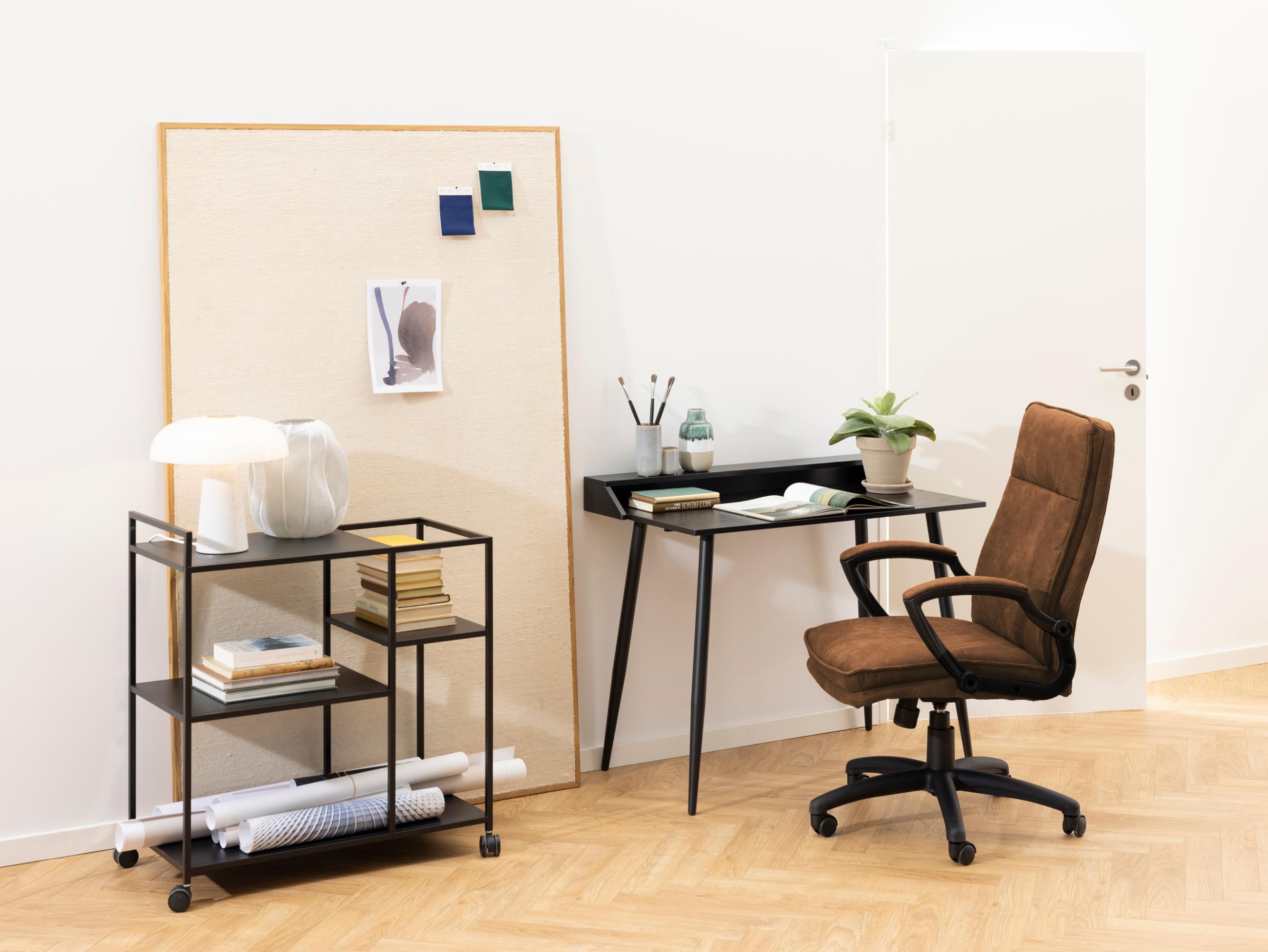 Silla de oficina Norsica 418 (Marrón)