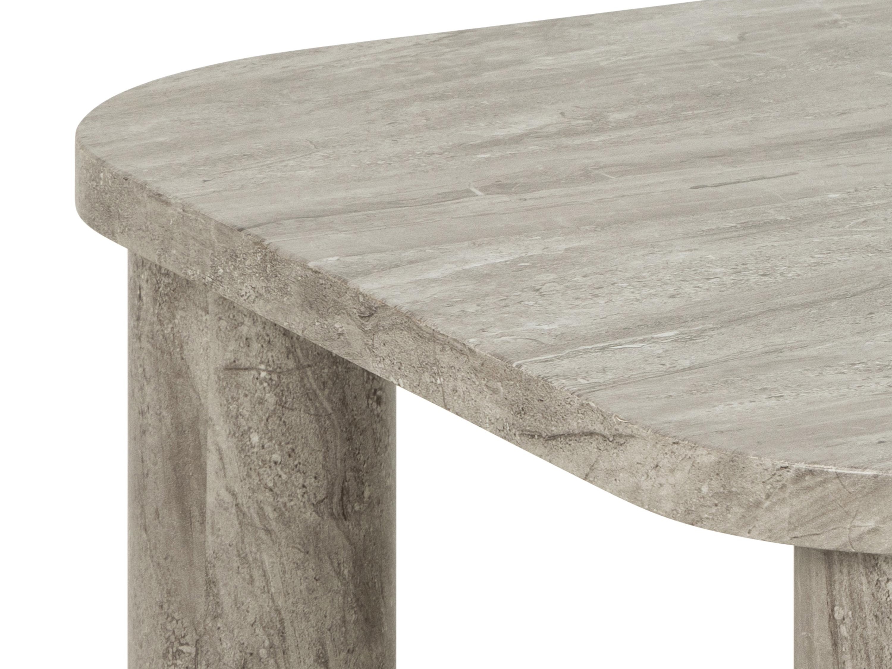 Mesa de centro Norsica 868 (Mármol gris)