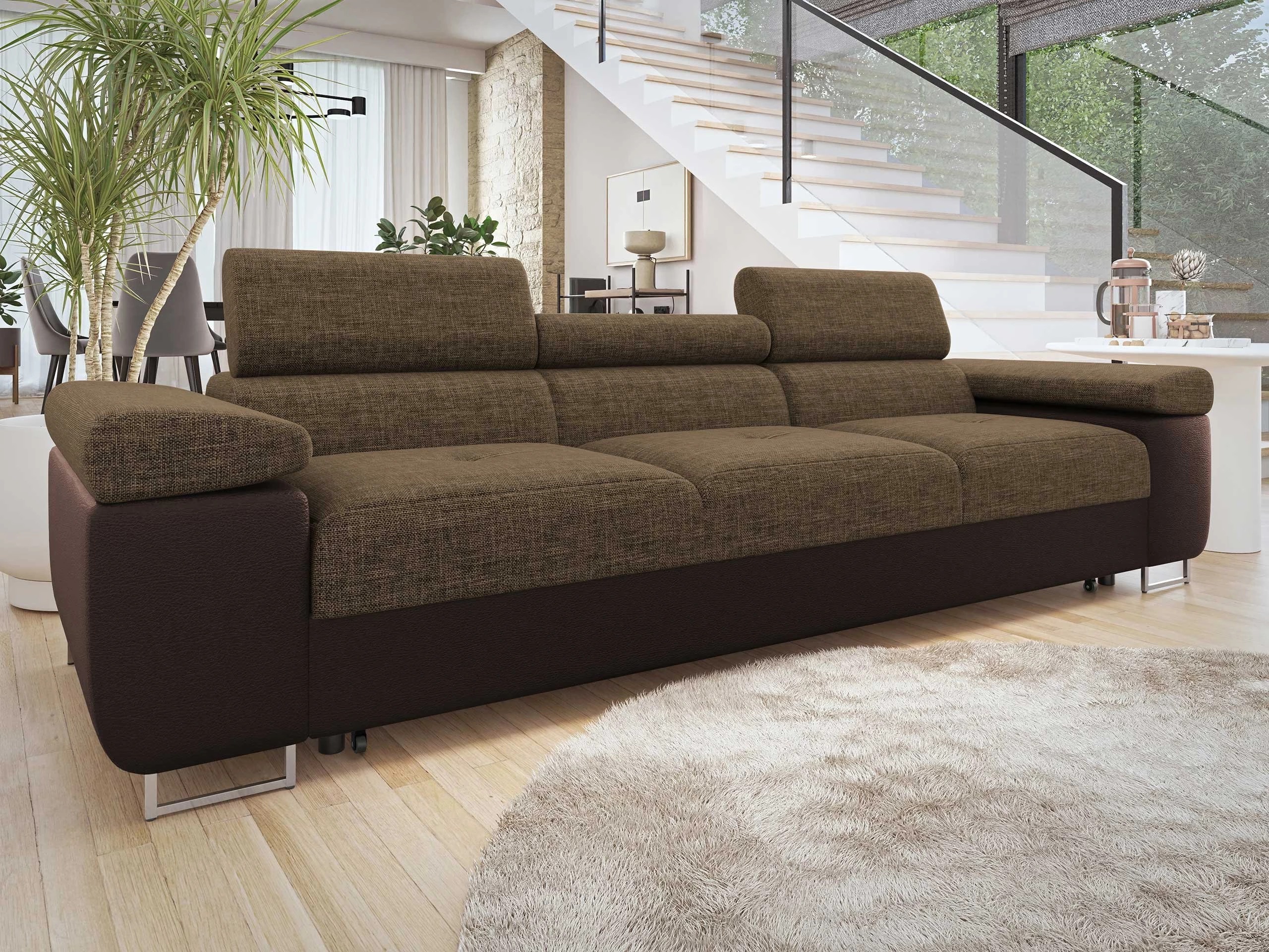 Sofá cama Comfivo Vinetum (Soft 066 + Lux 03)
