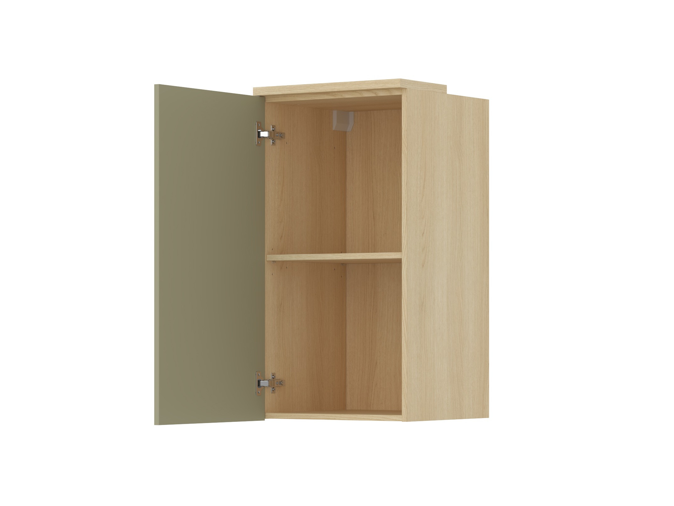 Armario de pared Nolcala 102 (Roble + Eucalipto)