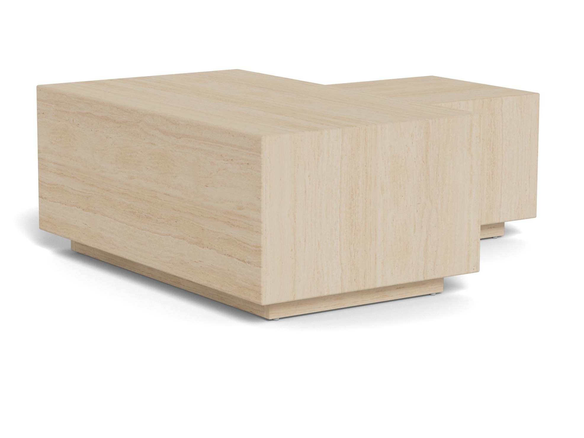 Conjunto mesa de centro Norsica 894 (Beige)