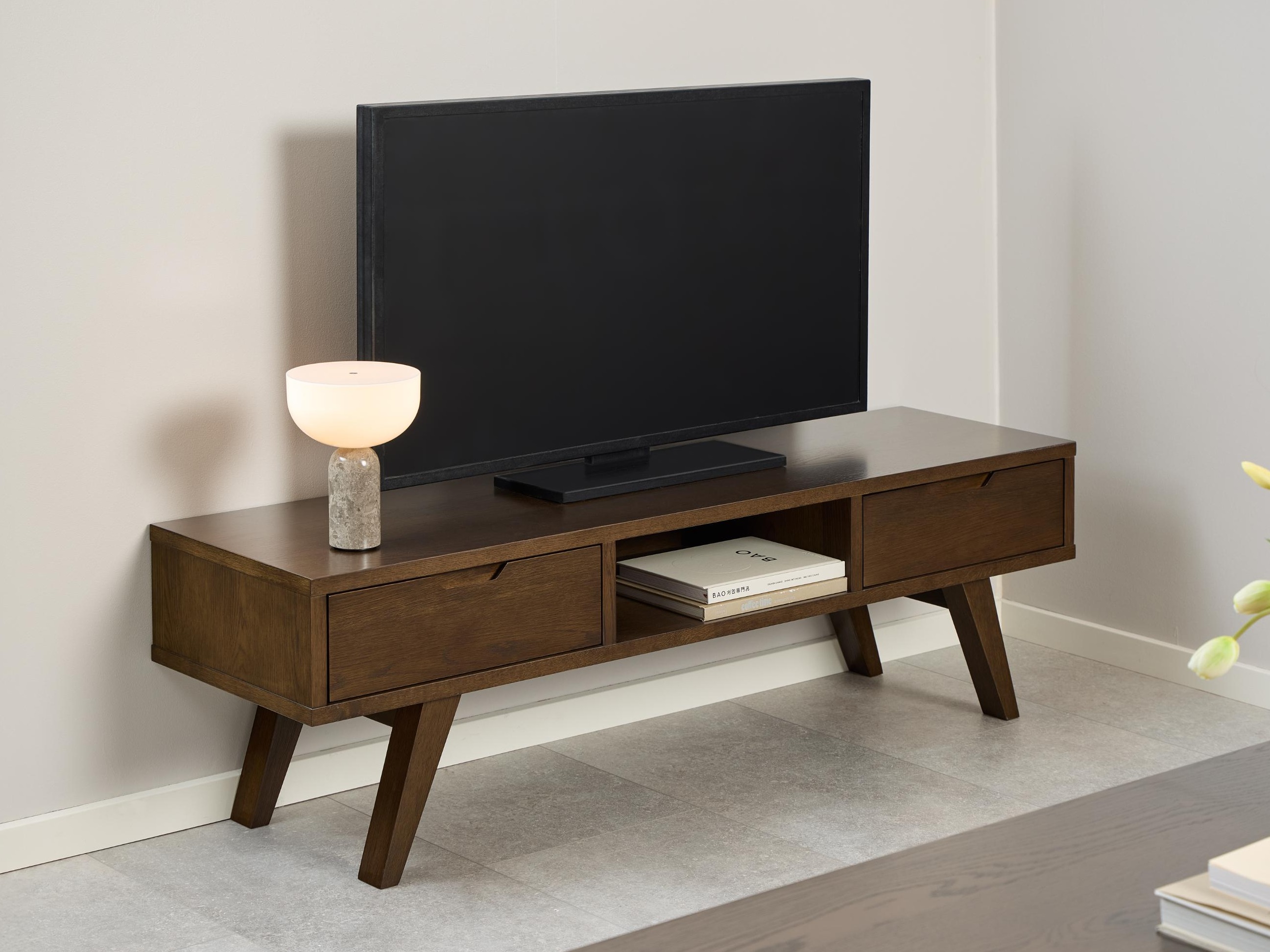 Mueble TV Norsica Albene 110 (Marrón)