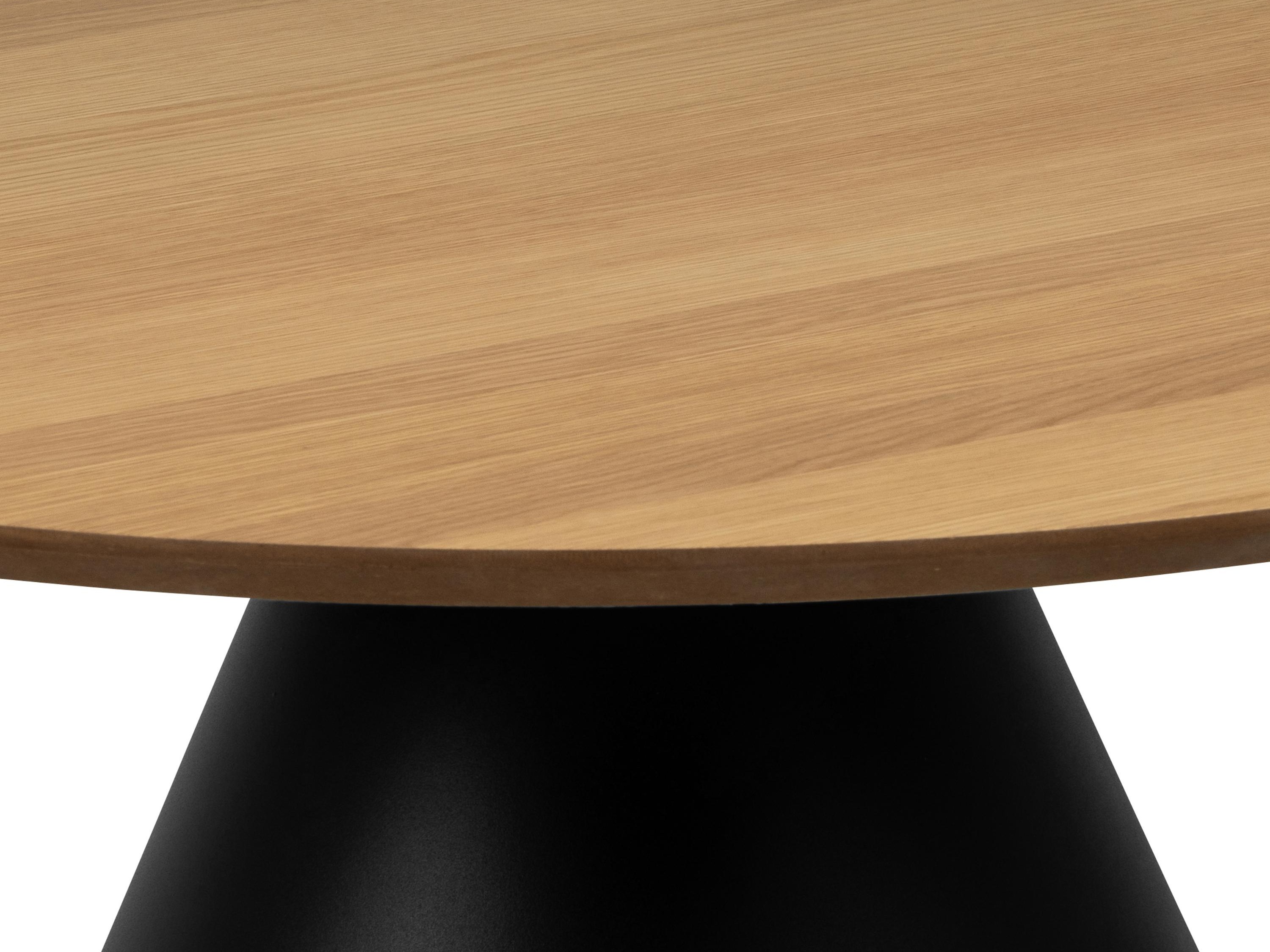 Mesa de centro Norsica 908 (Negro + Roble)