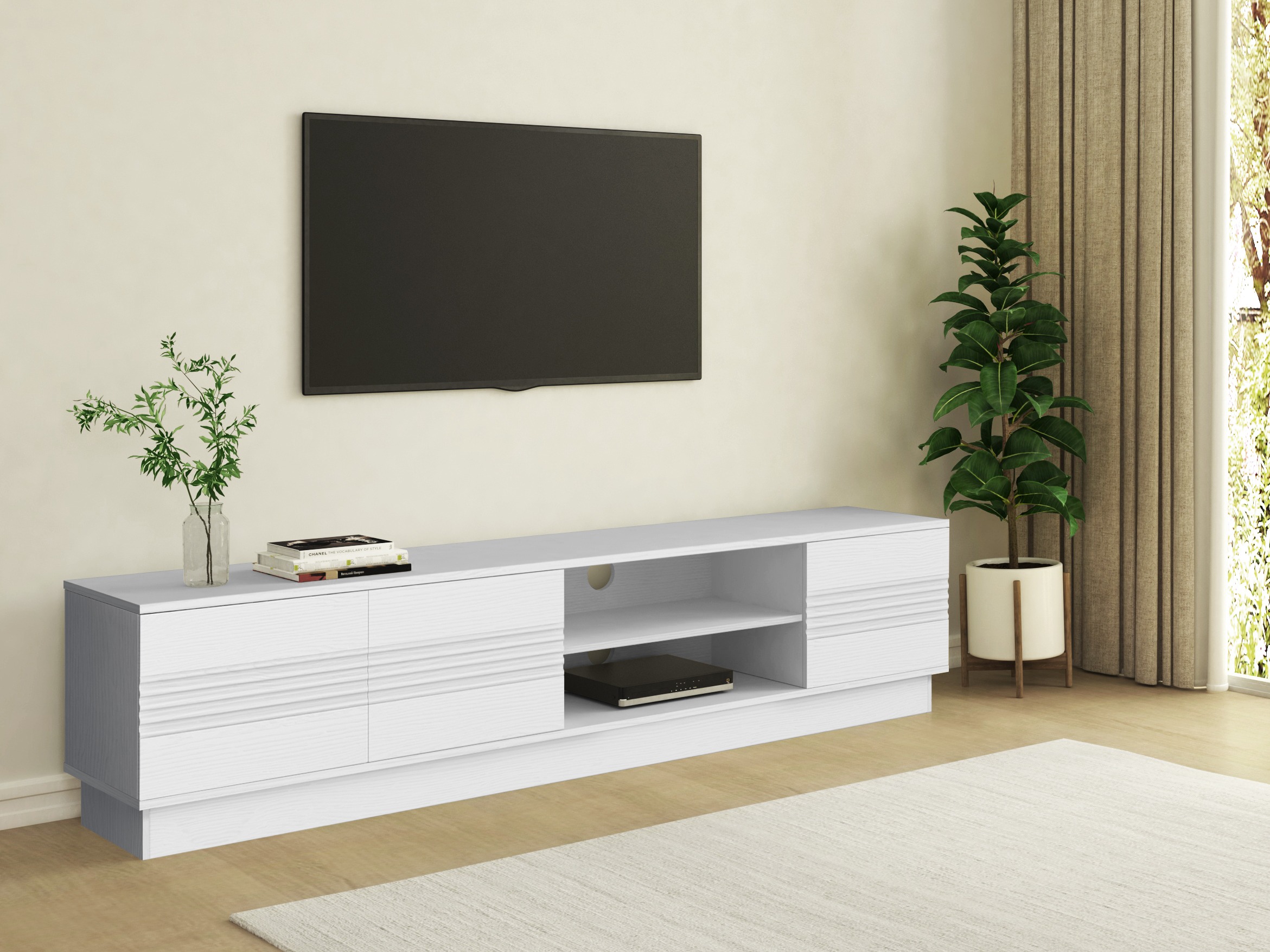 Mueble TV Denton 1526 (Blanco)