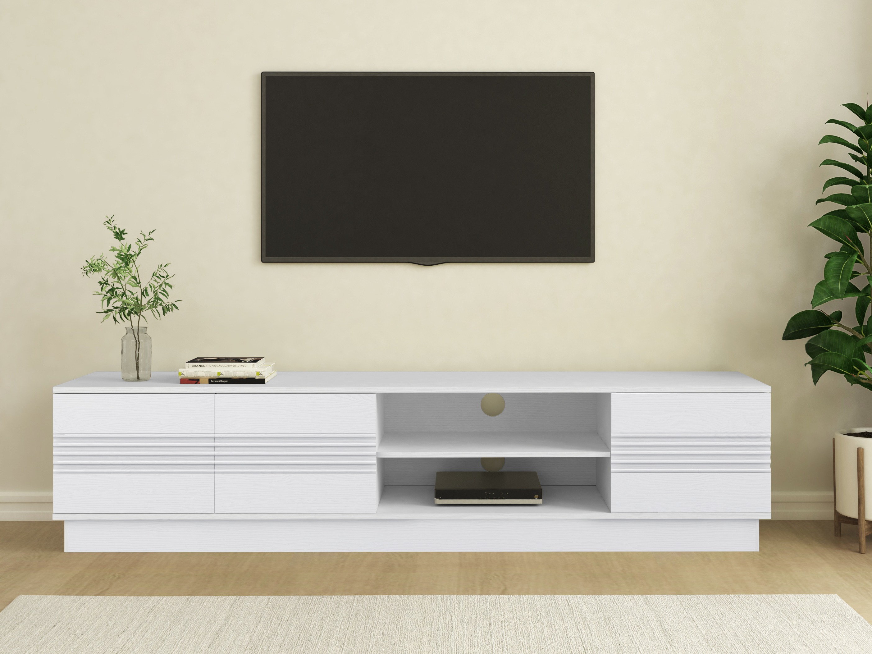 Mueble TV Denton 1526 (Blanco)