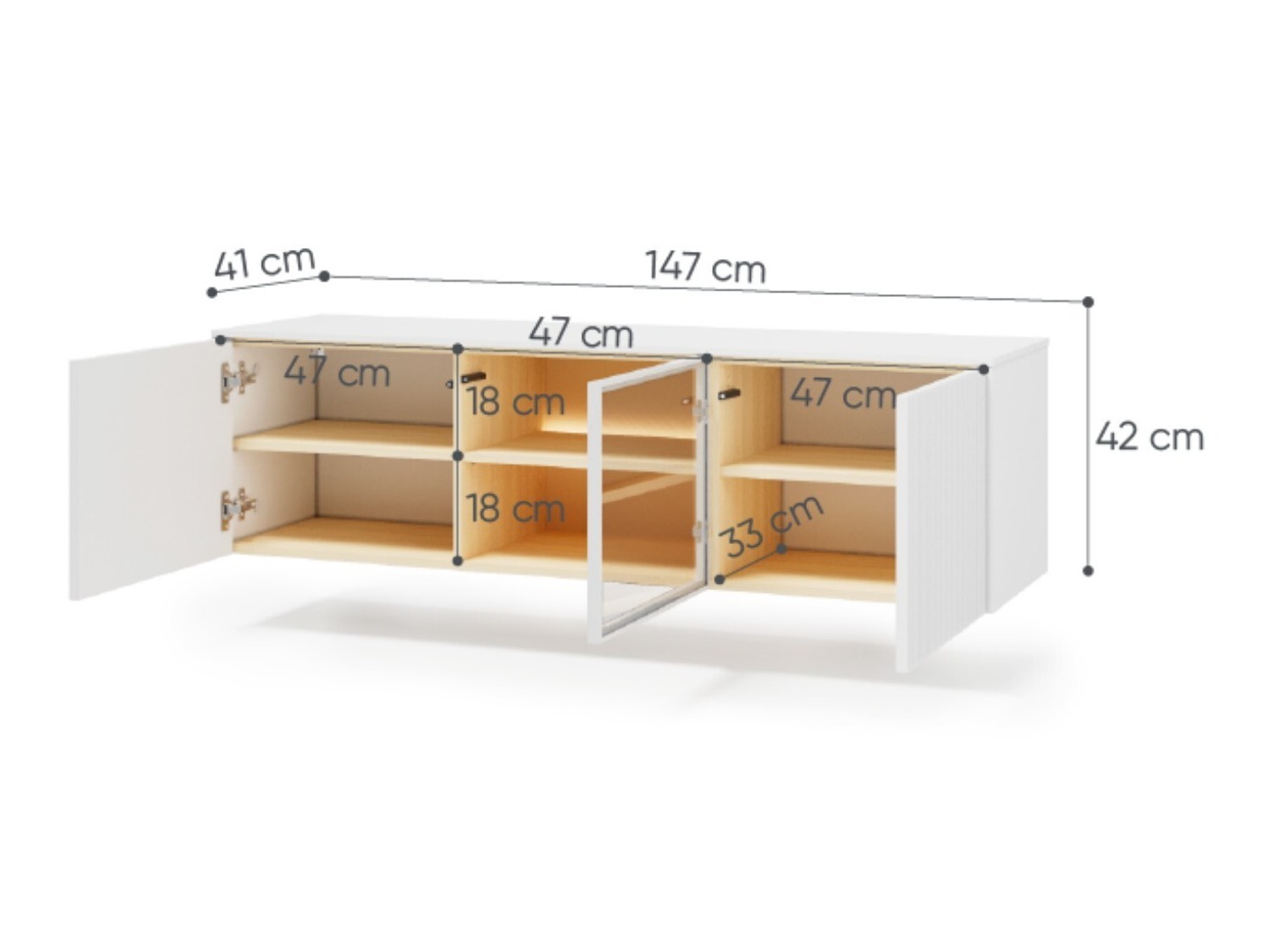 Mueble TV Mirbelo 108