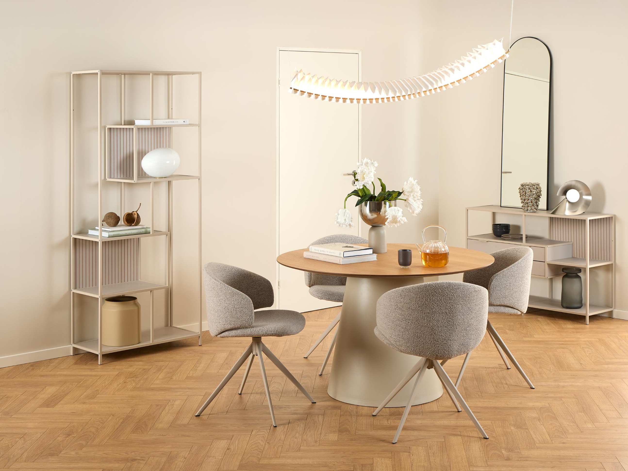 Silla Norsica 910 (Gris + Beige)