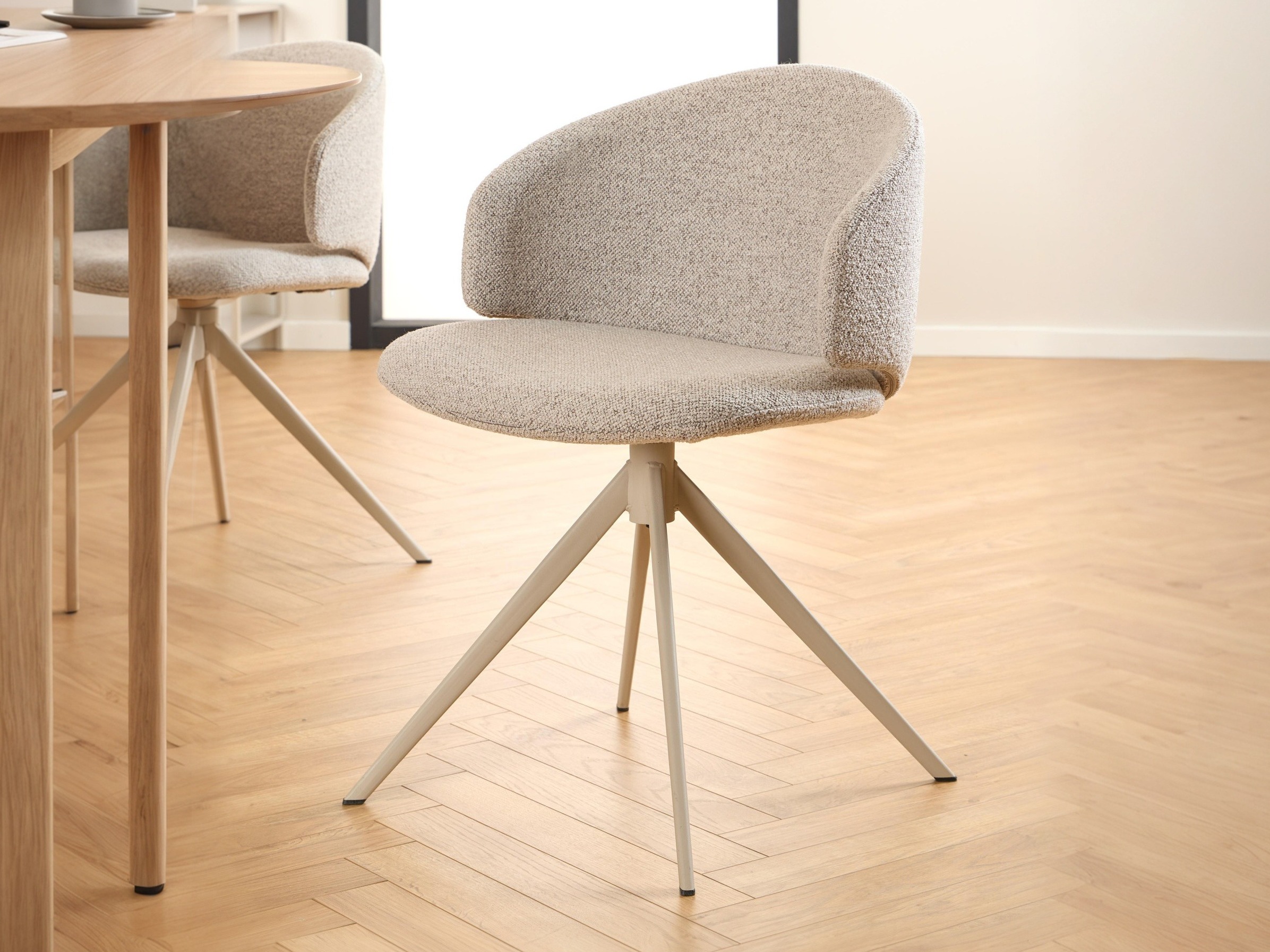 Silla Norsica 910 (Gris + Beige)