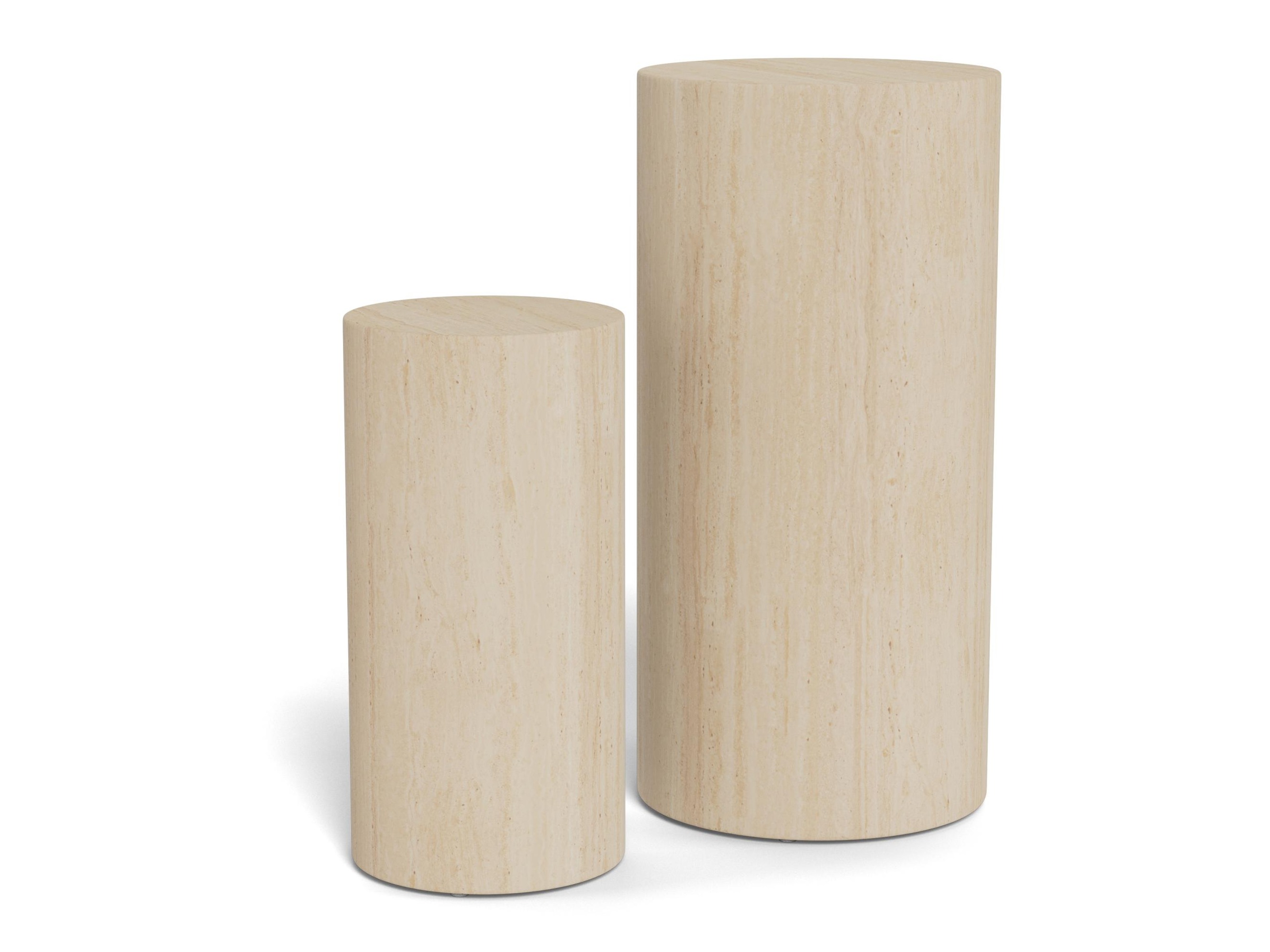 Conjunto de mesas auxiliares Norsica 912 (Beige)