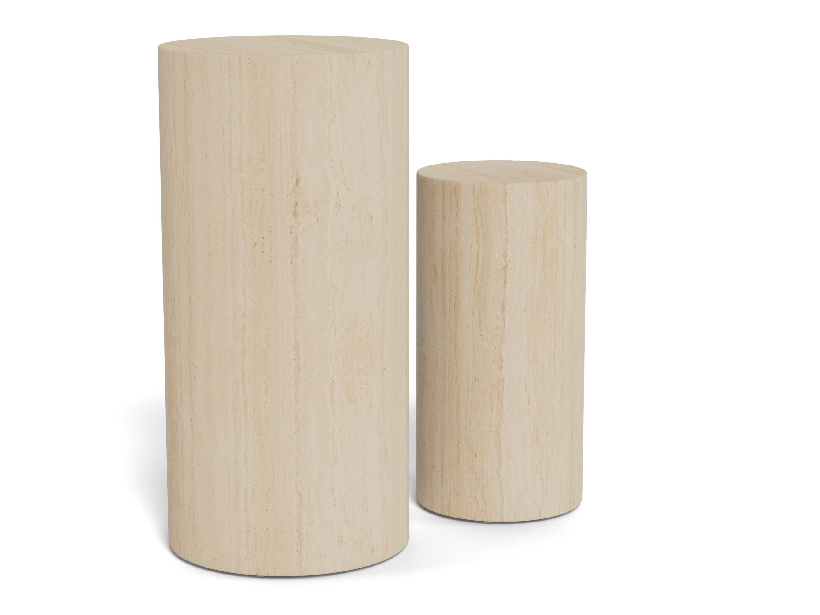 Conjunto de mesas auxiliares Norsica 912 (Beige)