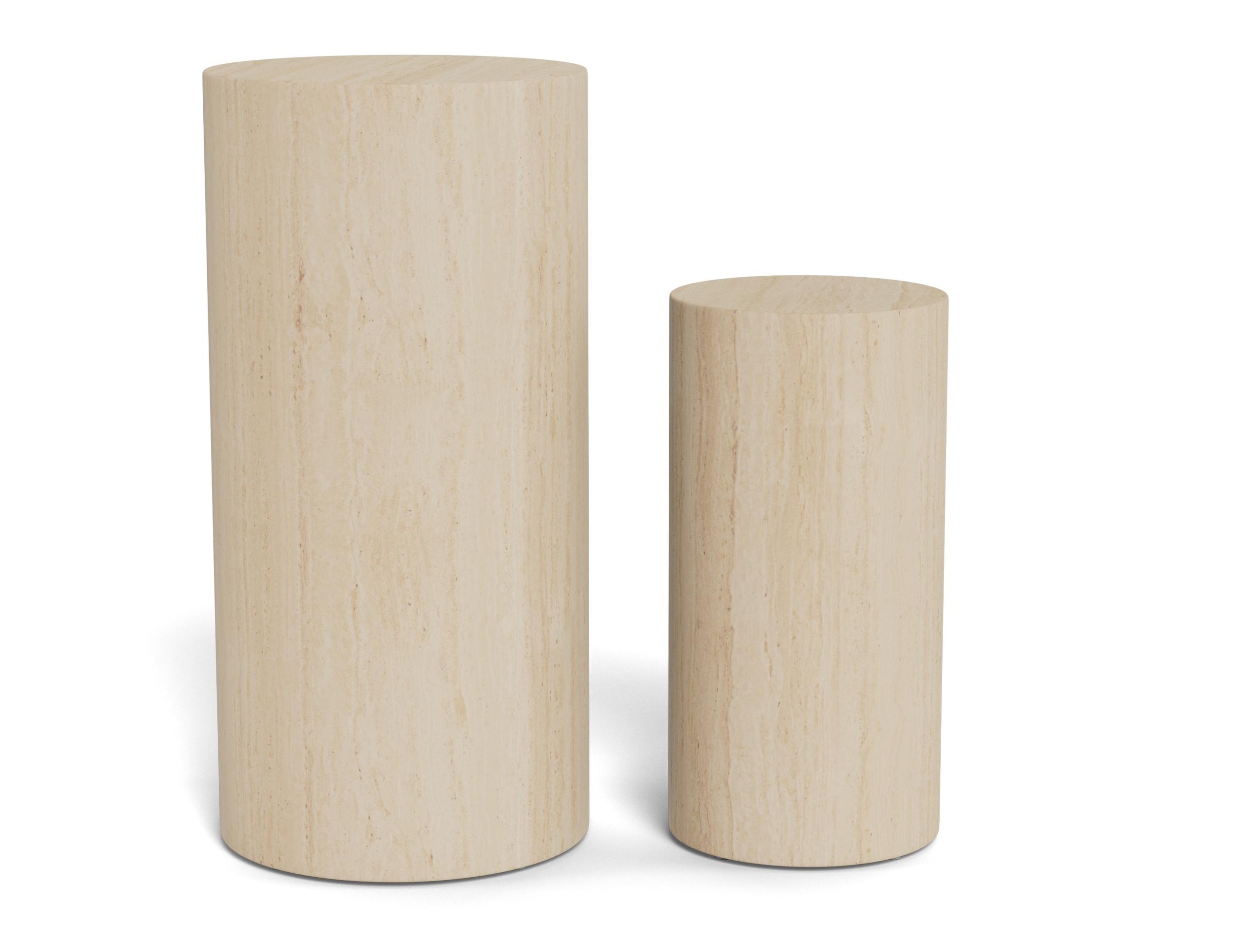 Conjunto de mesas auxiliares Norsica 912 (Beige)