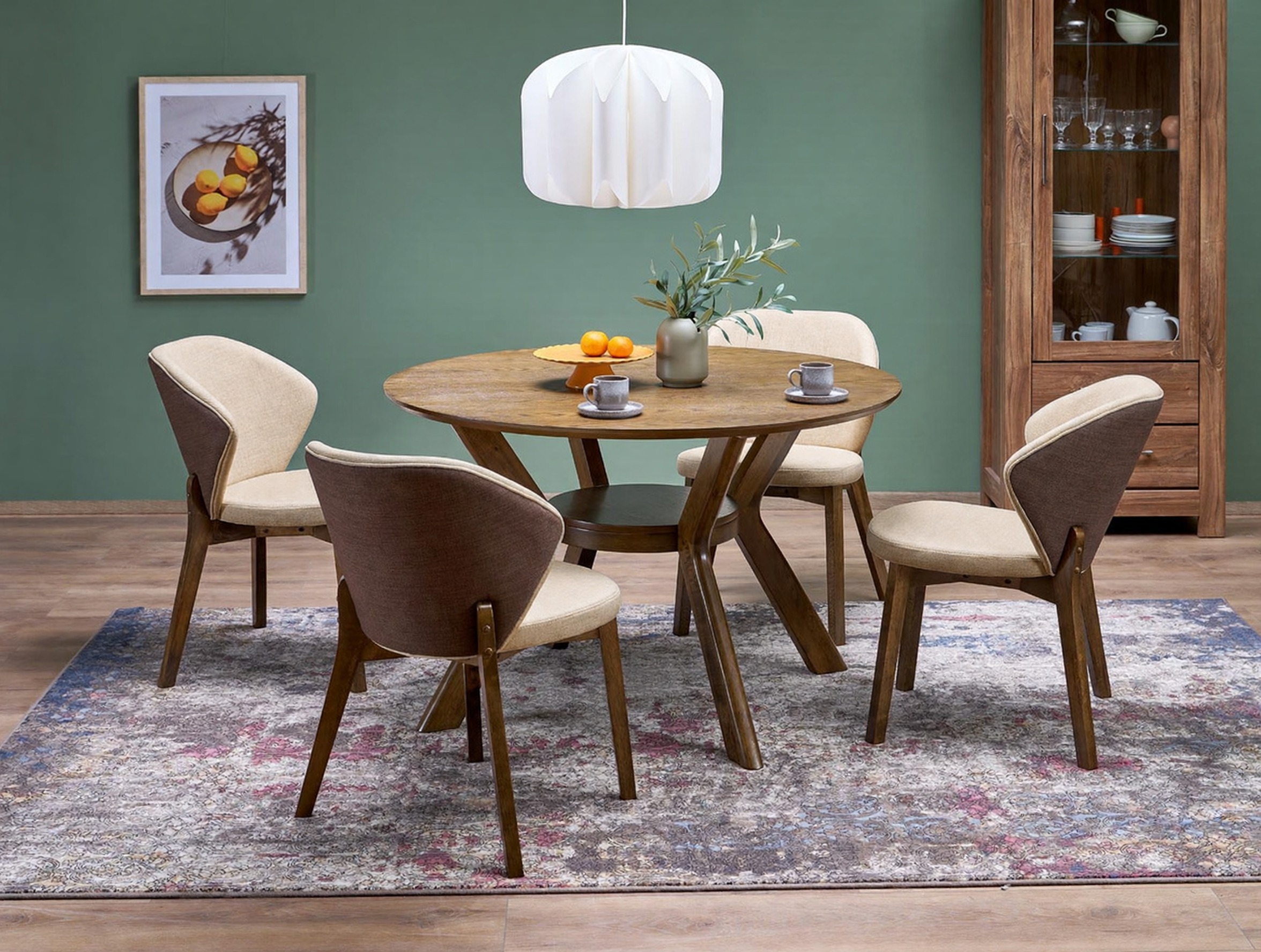 Conjunto de mesas y sillas para comedor Houston 1985