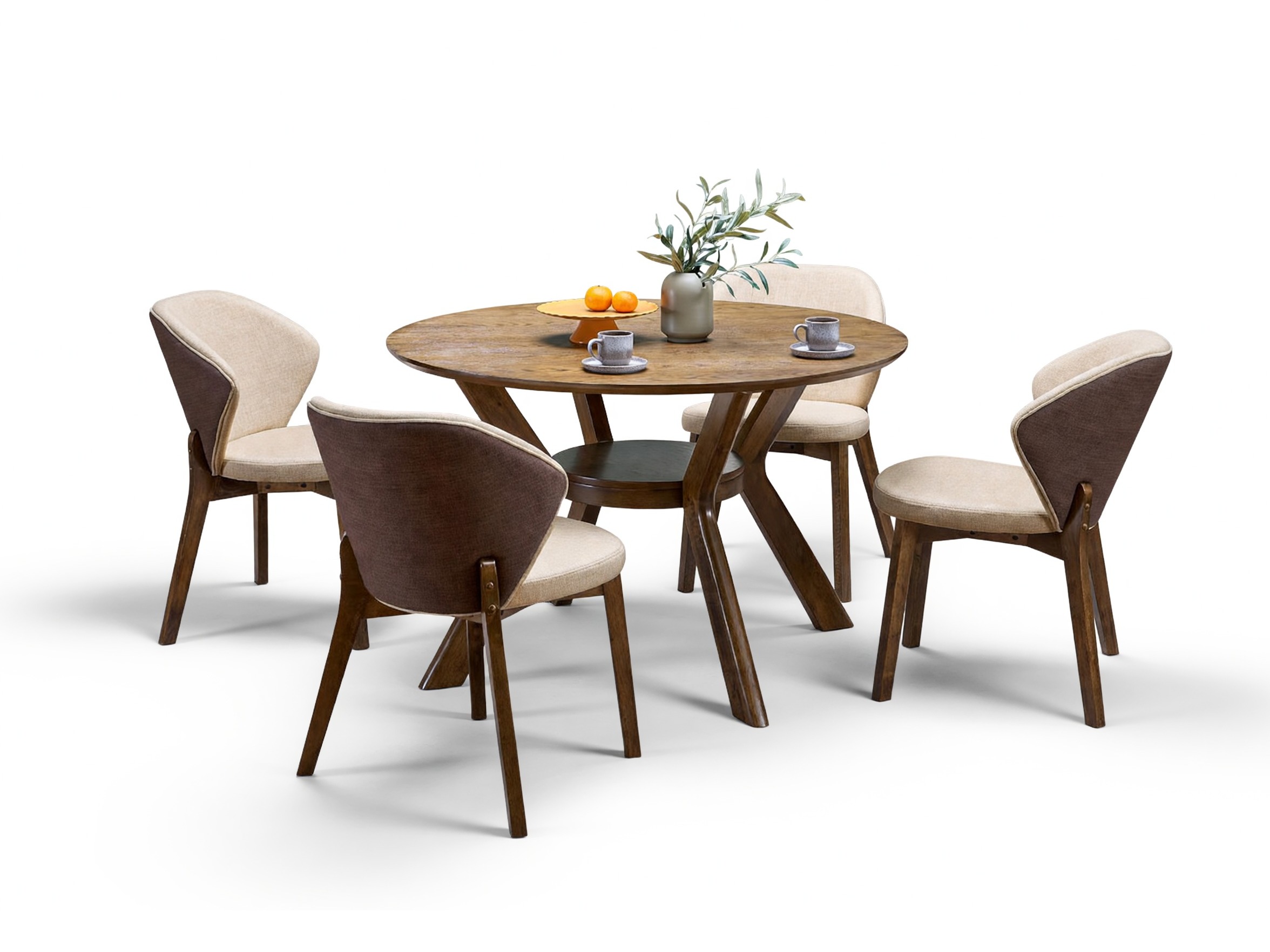 Conjunto de mesas y sillas para comedor Houston 1985