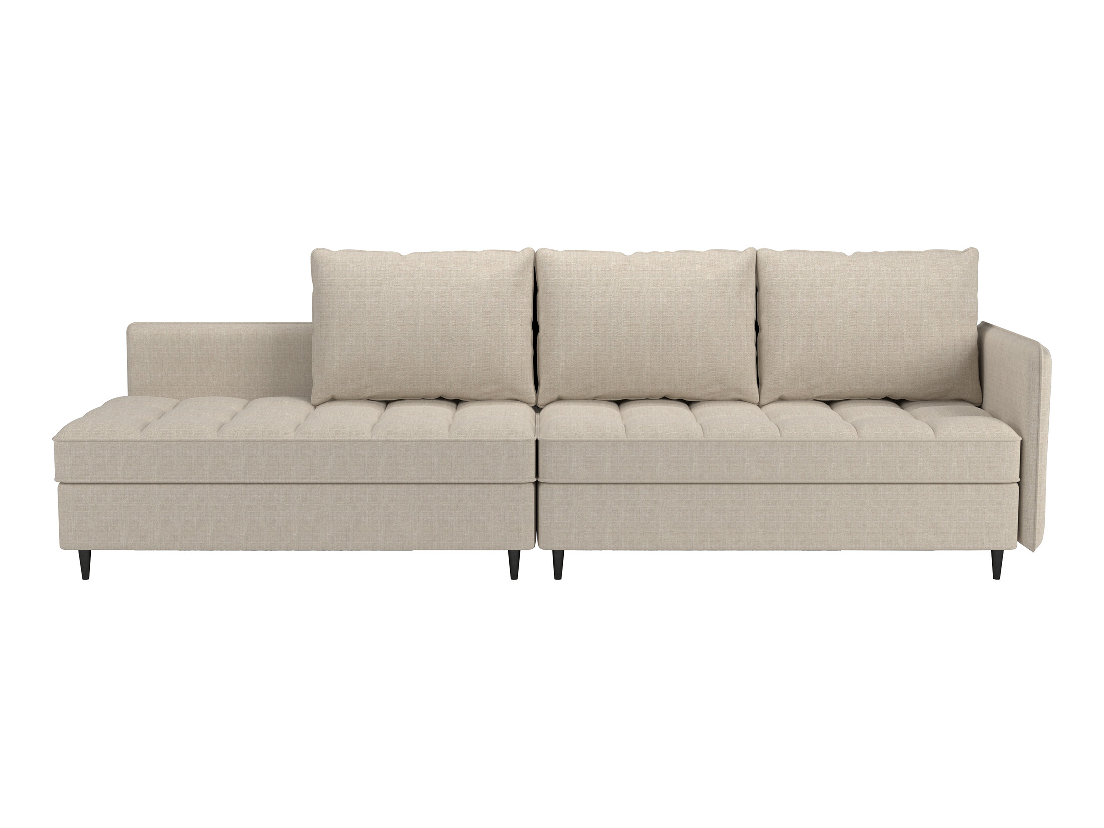 Sofá rinconero Denton 1529 (Beige claro)
