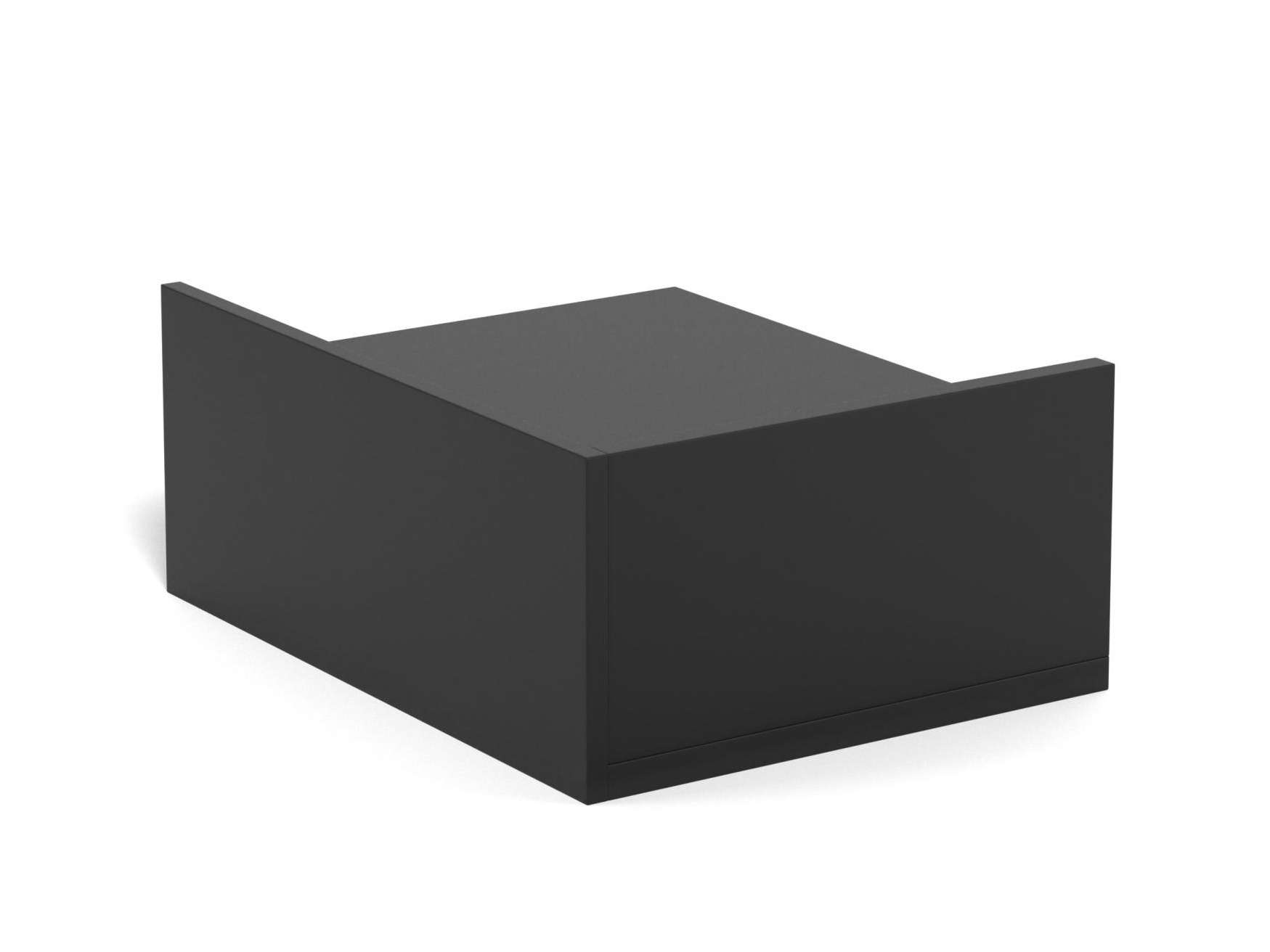 Mesilla de noche Norsica 969 (Negro)