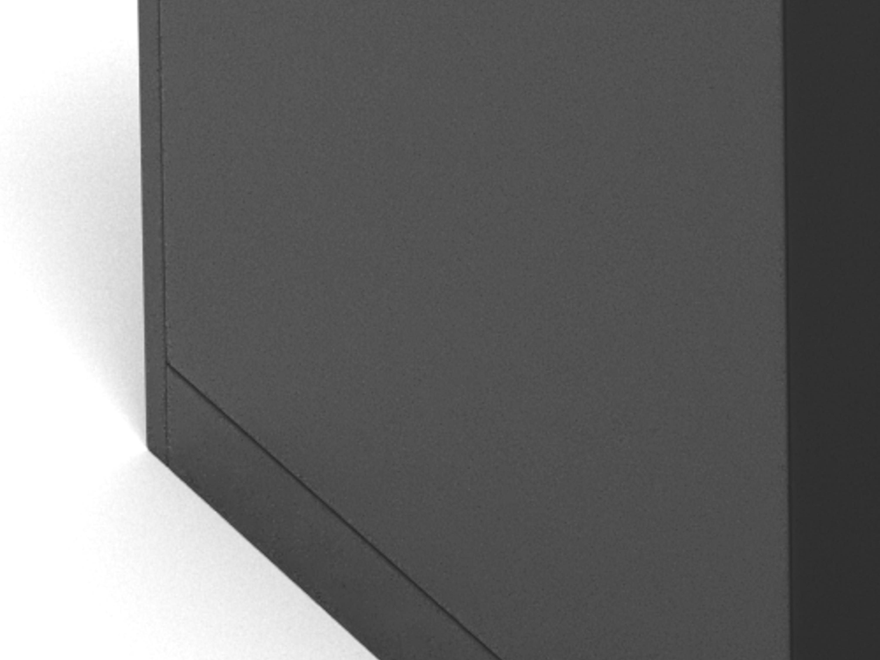 Mesilla de noche Norsica 969 (Negro)