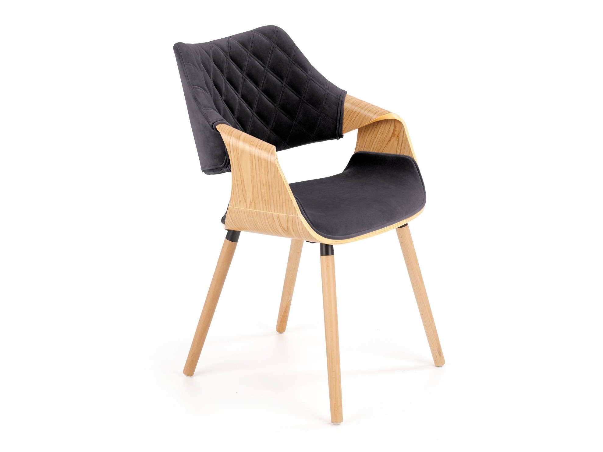 Silla Houston 720 (Luminoso madera + Negro)