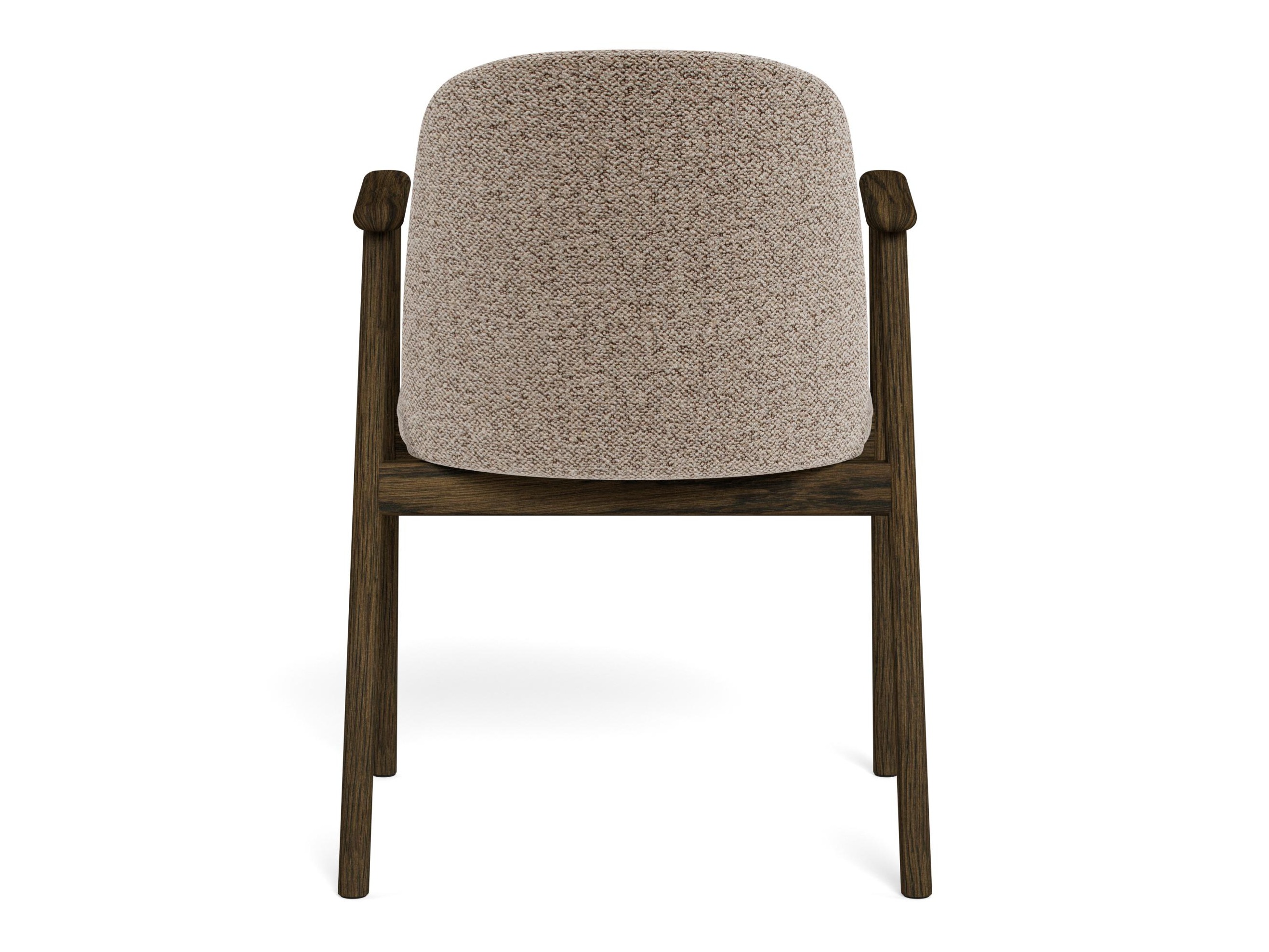 Silla Norsica 890 (Beige + Madera oscura)