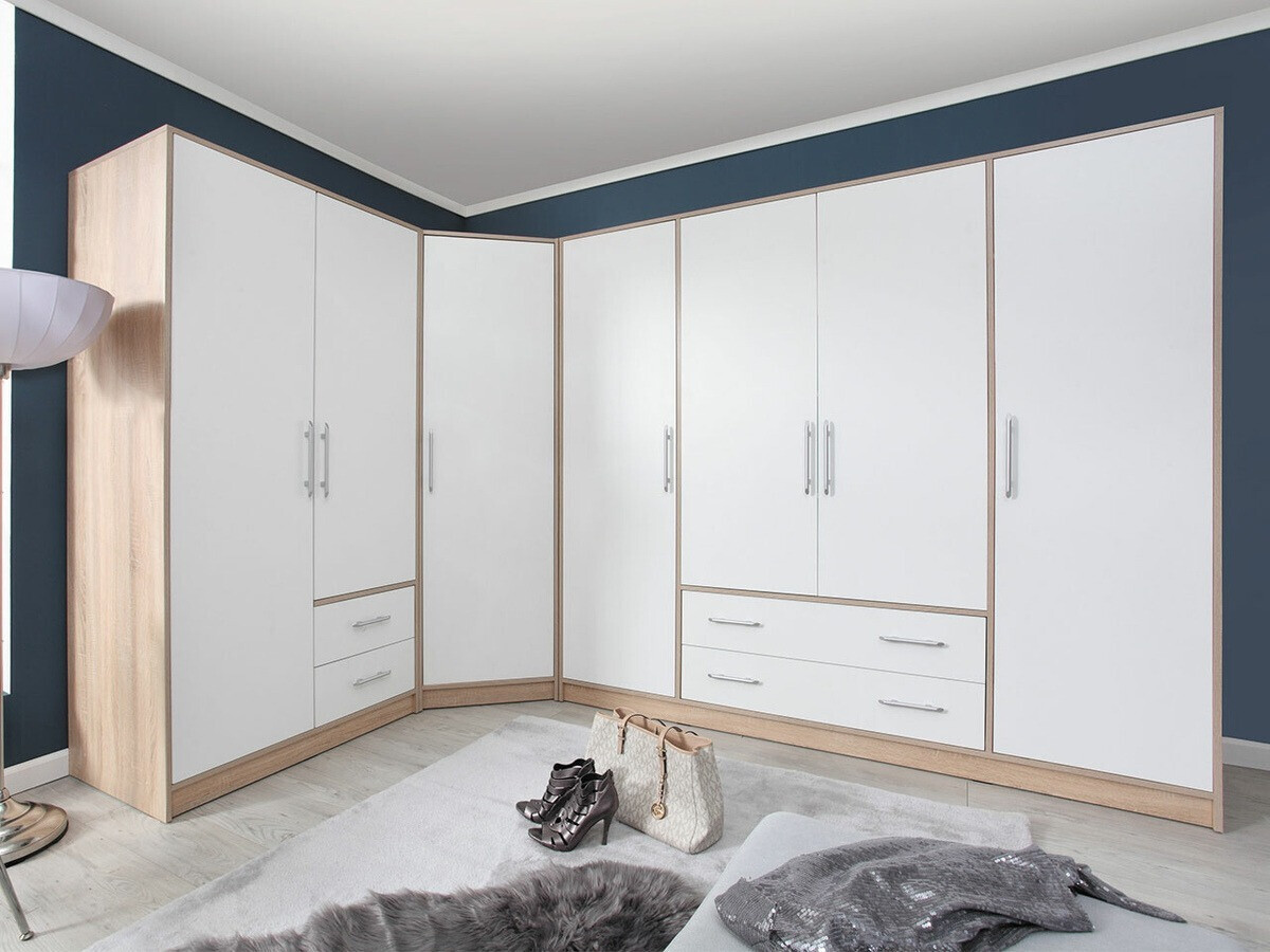 Armario Cavmero 101 (Roble Sonoma + Blanco)