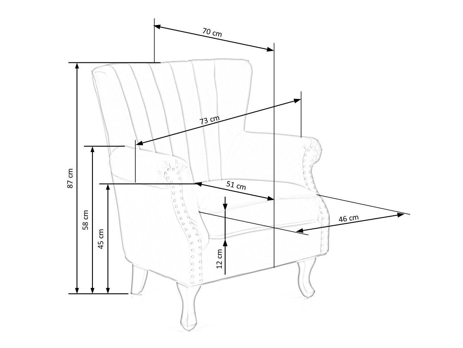 Sillón Houston 1105 (Gris)