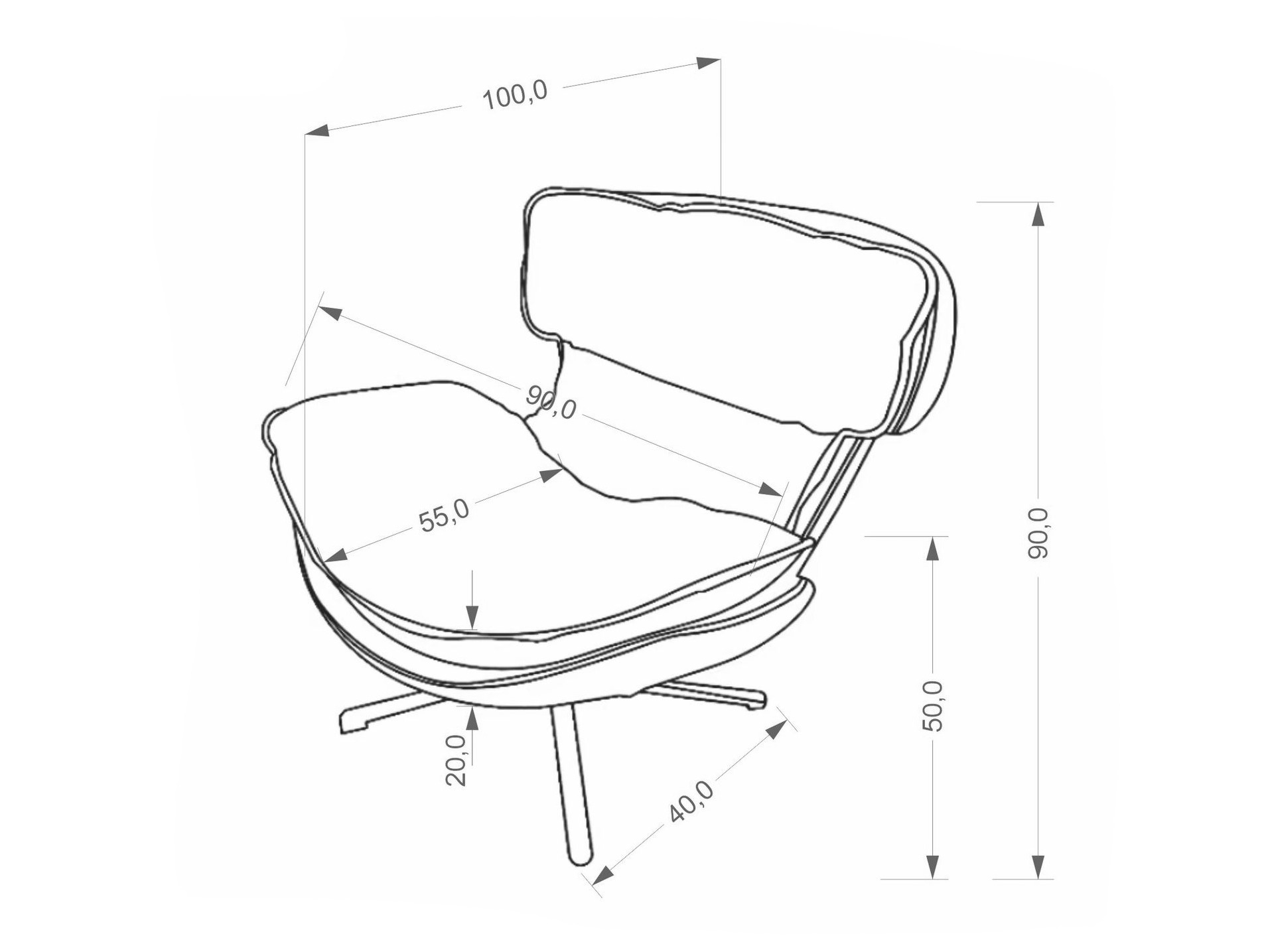 Sillón Houston 2107 (Beige)