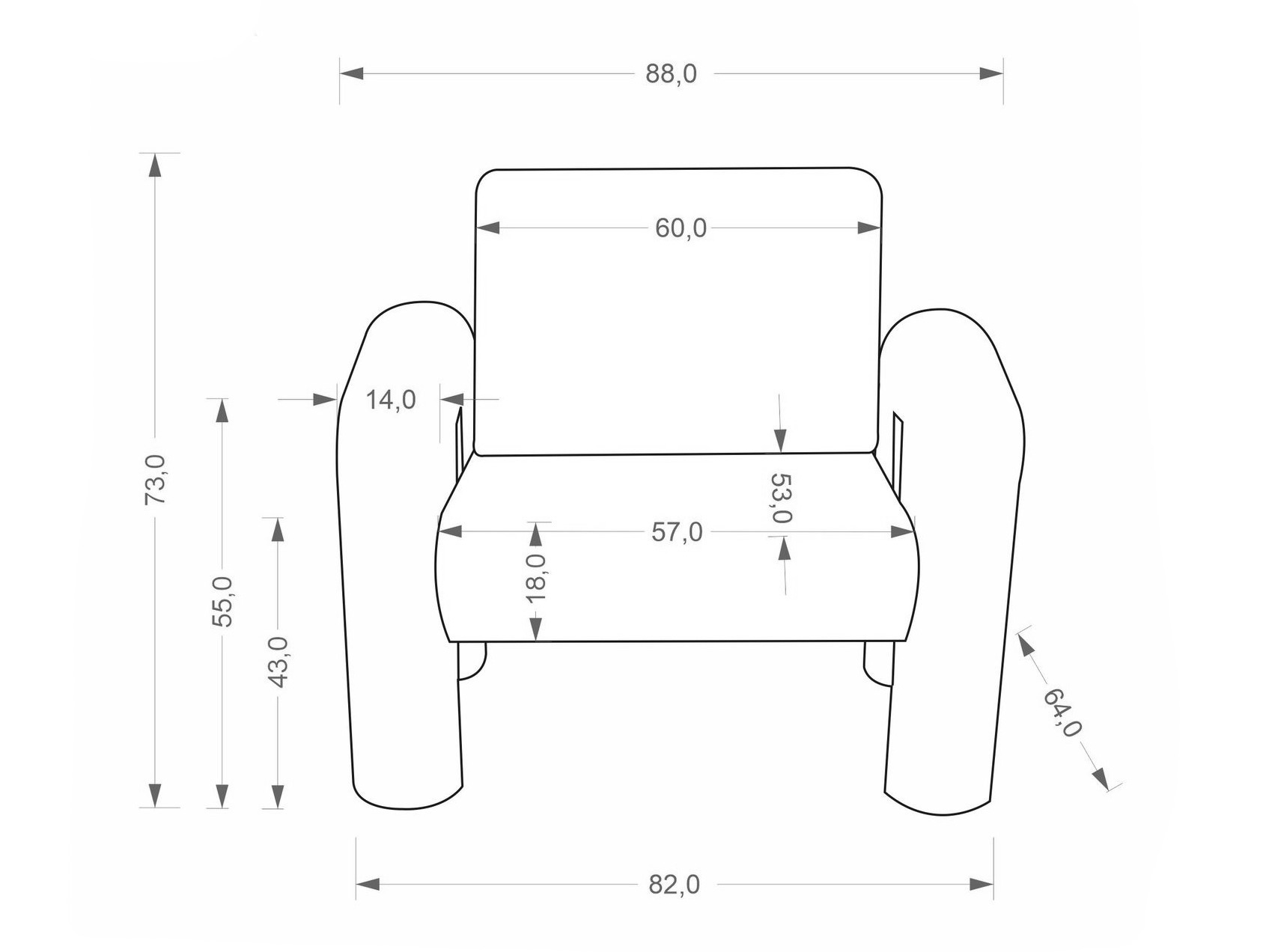 Sillón Houston 2111