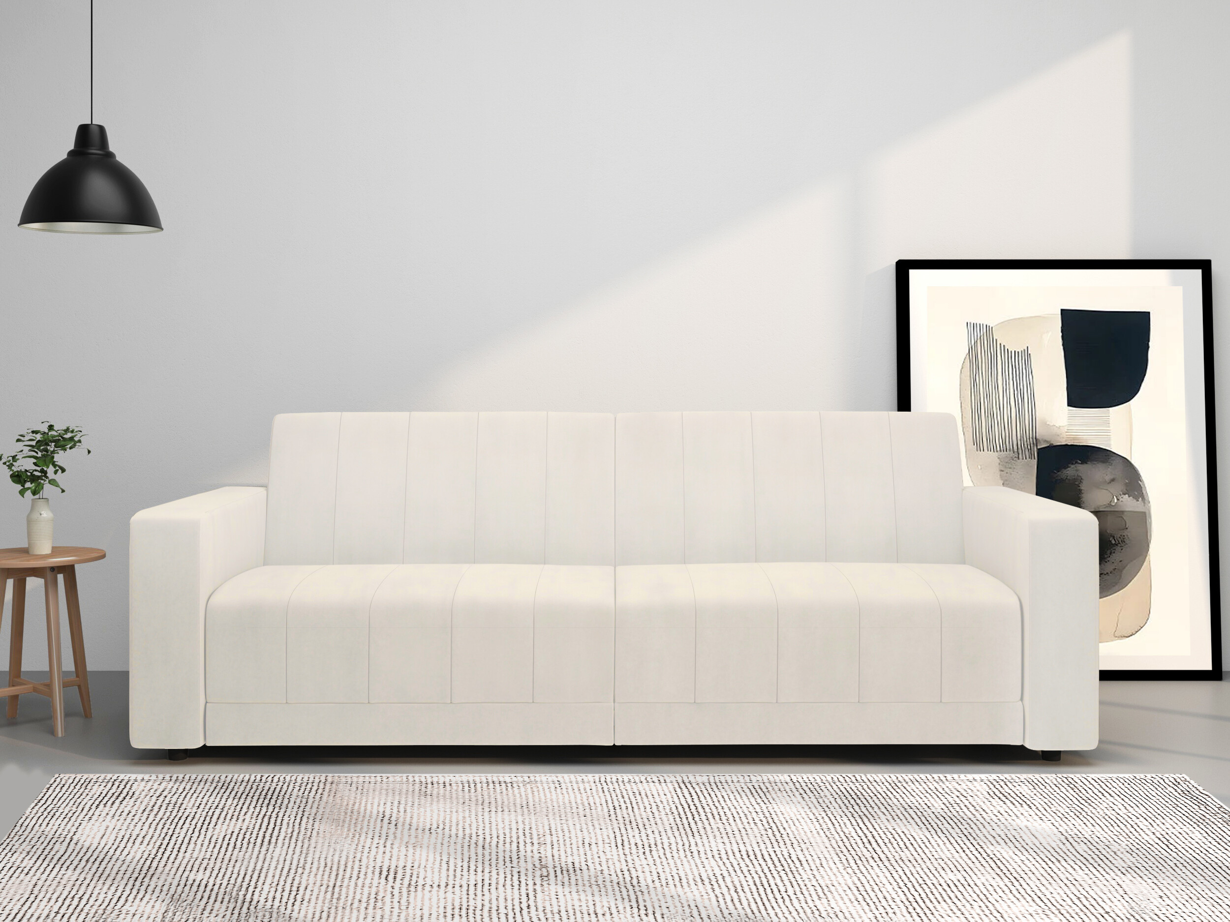 Sofá cama Tulsa 679 (Crema)