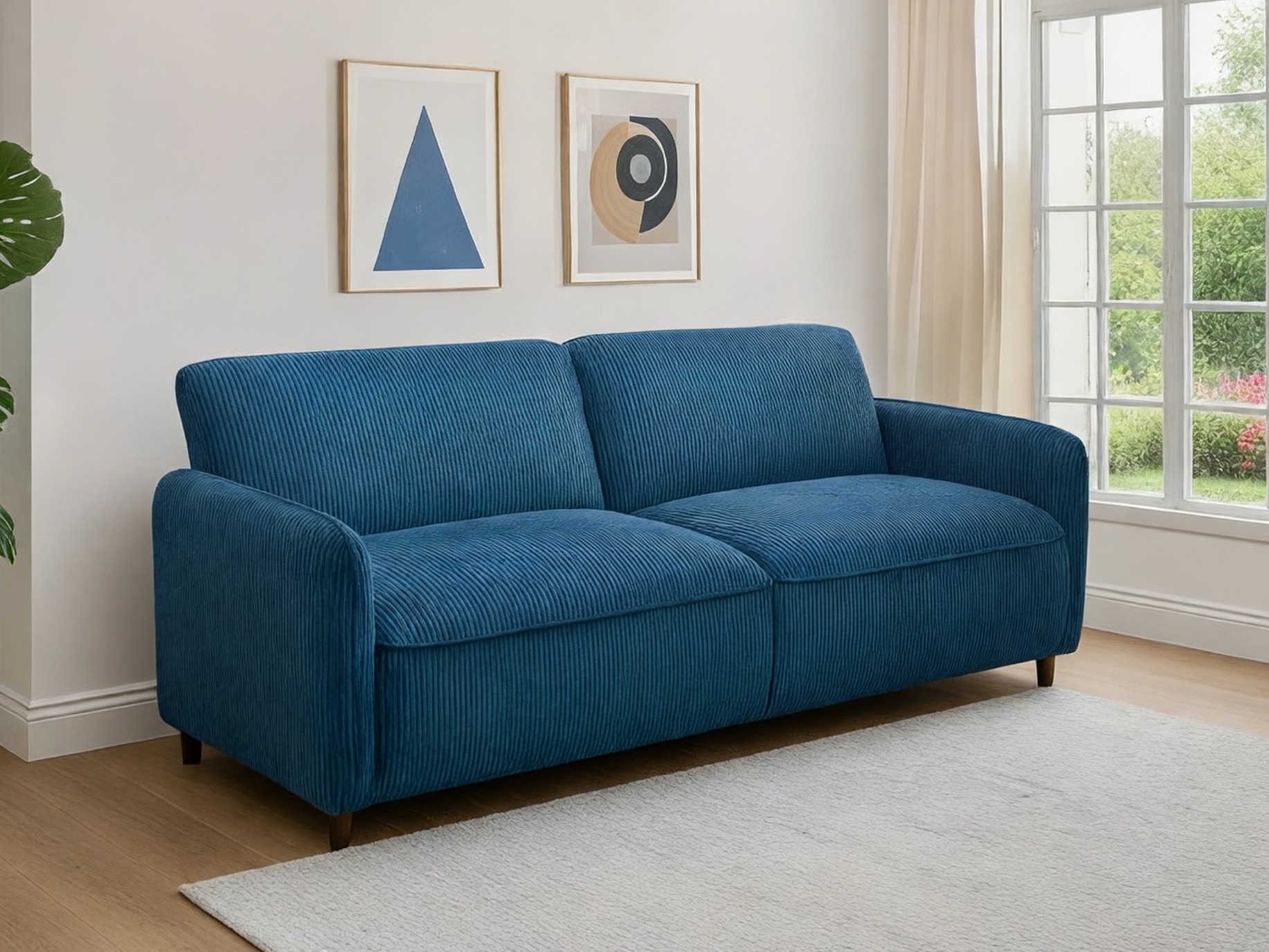 Sofá cama Tulsa 680 (Azul)