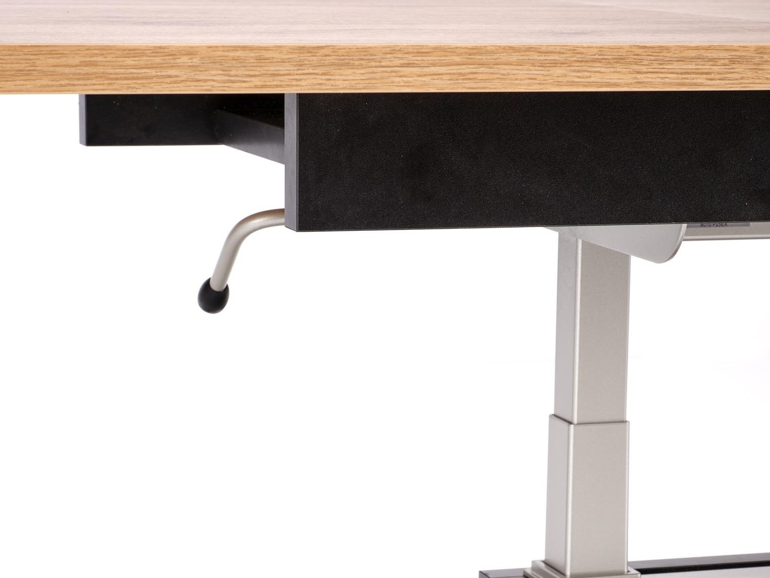 Mesa de centro convertible Houston 1253 (Roble wotan + Negro)