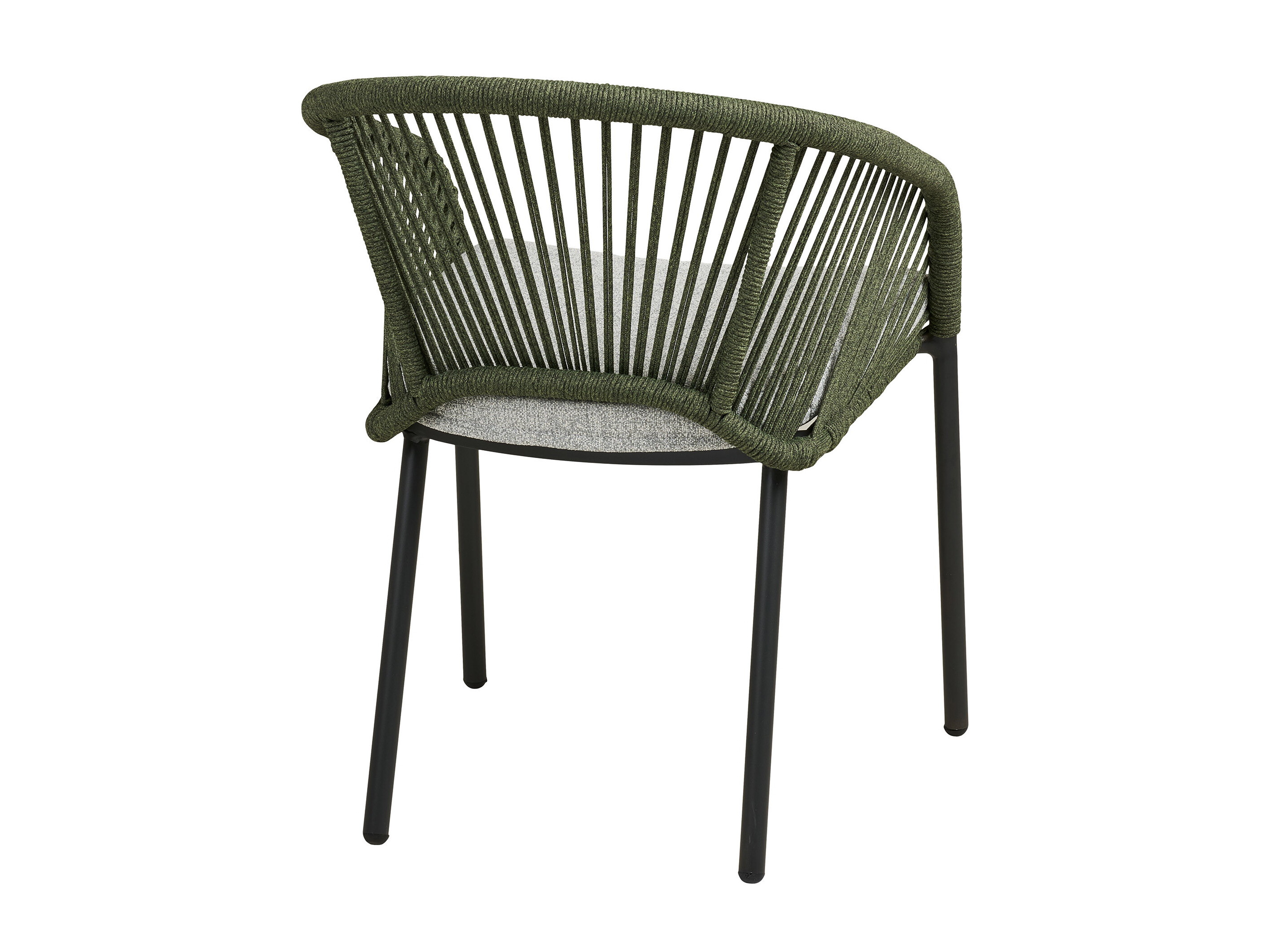 Silla para exterior Brea 297 (Gris + Verde + Negro)