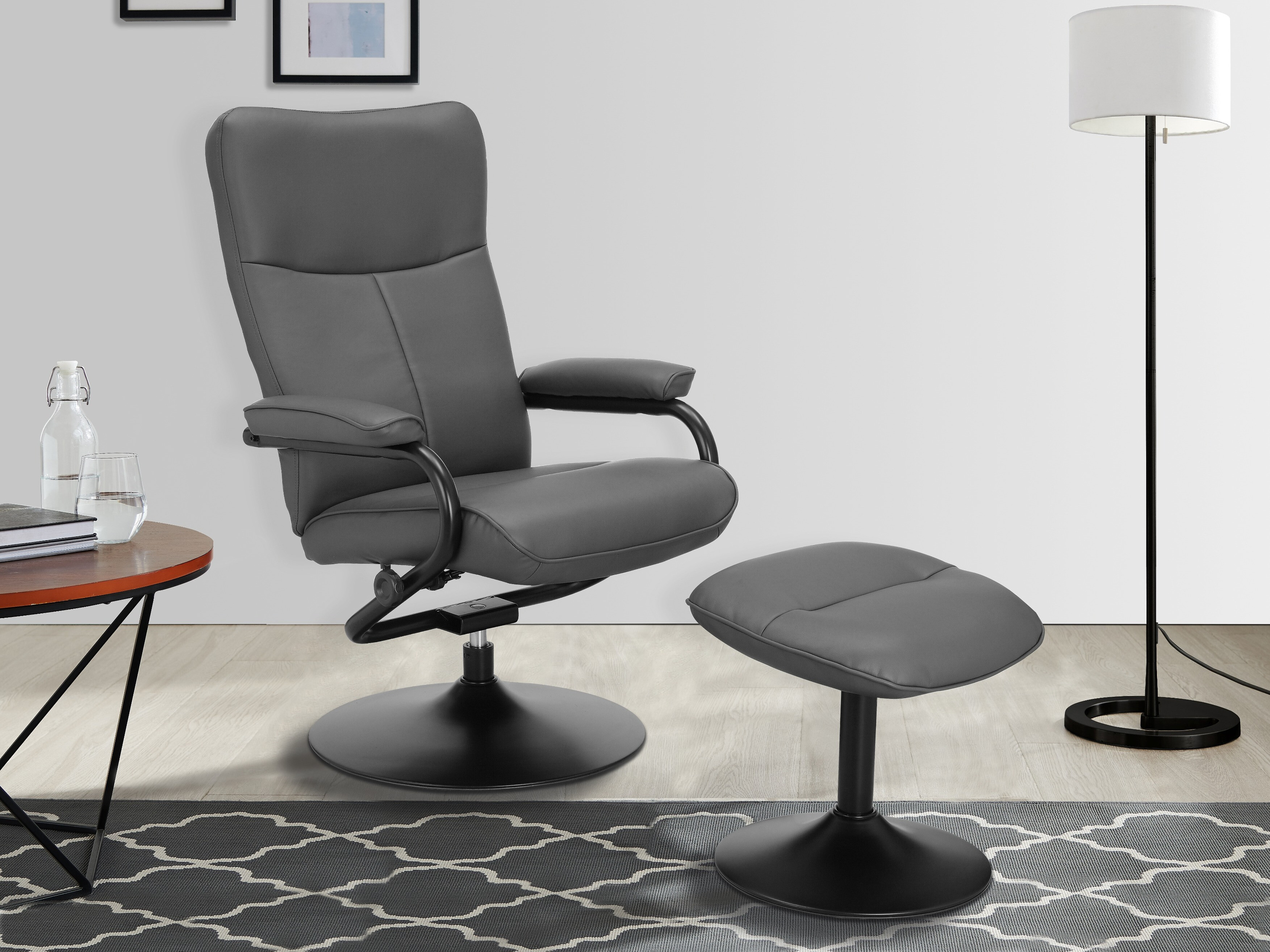 Sillón reclinable Denton 1540 (Gris)