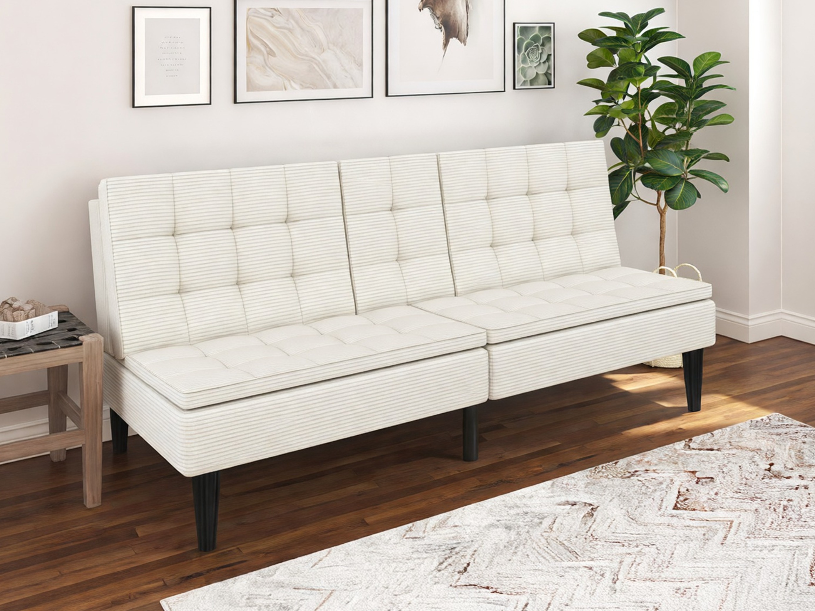 Sofá cama Tulsa 683 (Crema)