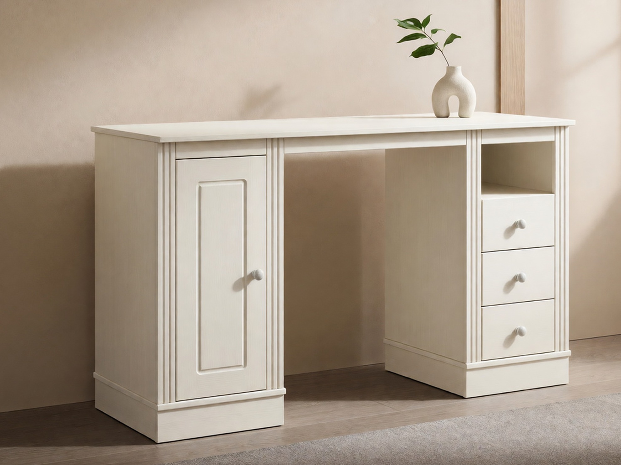 Mesa de oficina Saltoro 136 (Blanco)