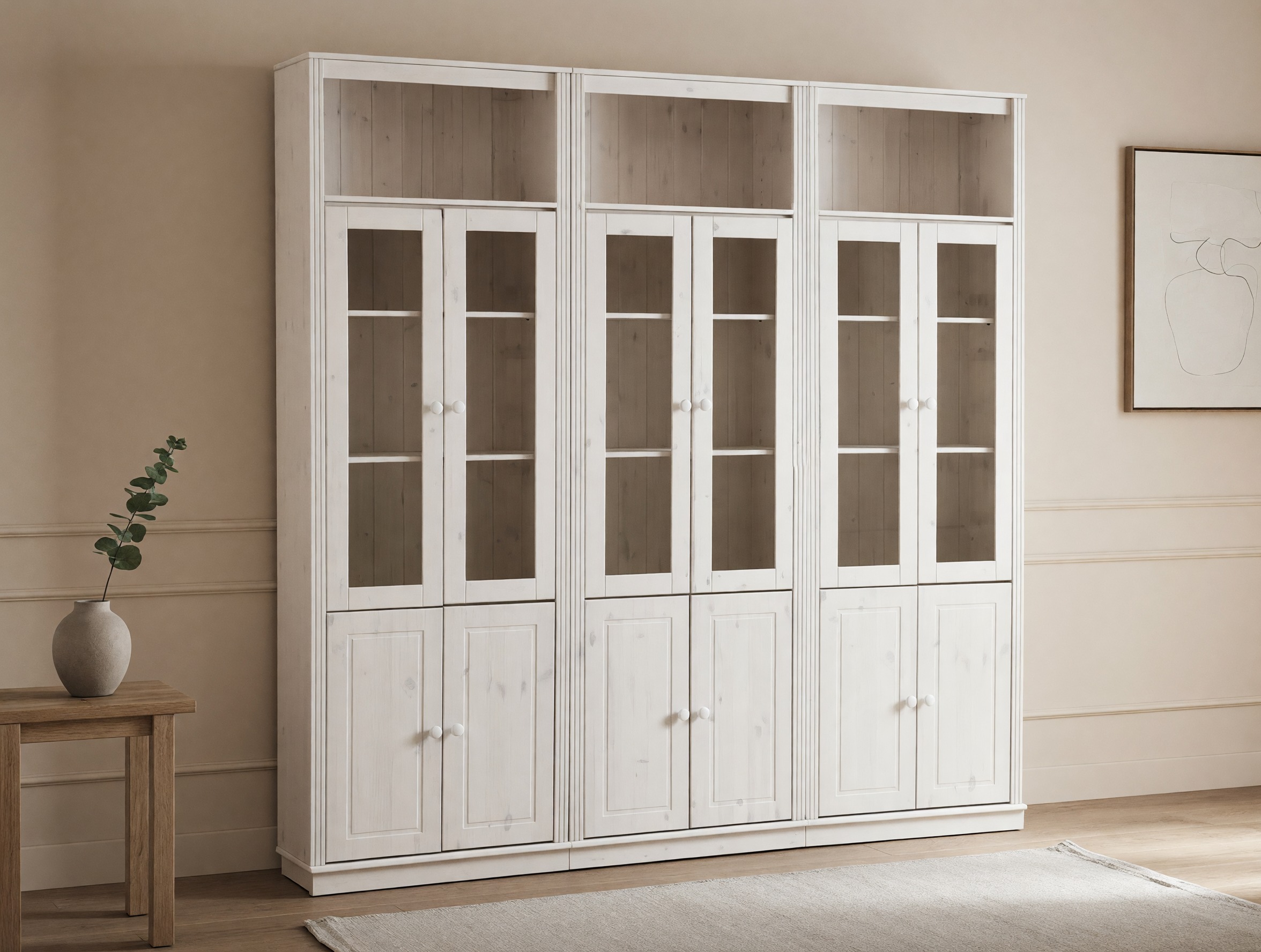 Conjunto de estantería Saltoro 114 (Gris)