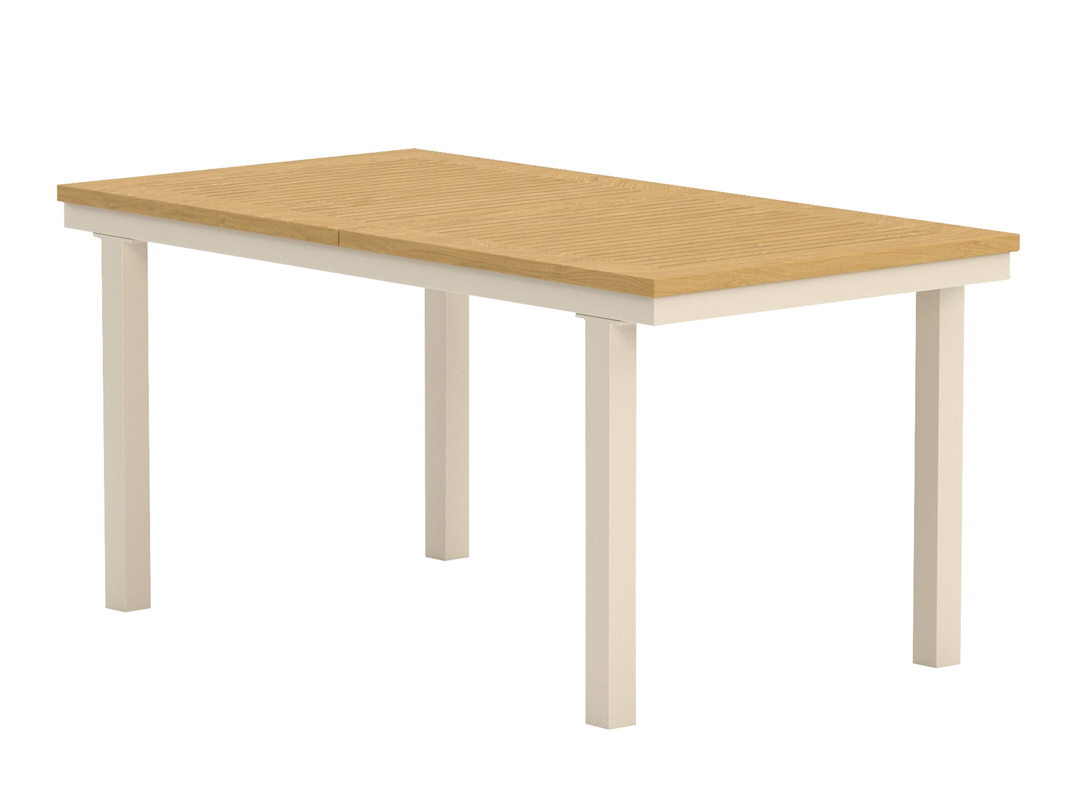 Mesa para exterior Dallas 809 (Teca + Beige)
