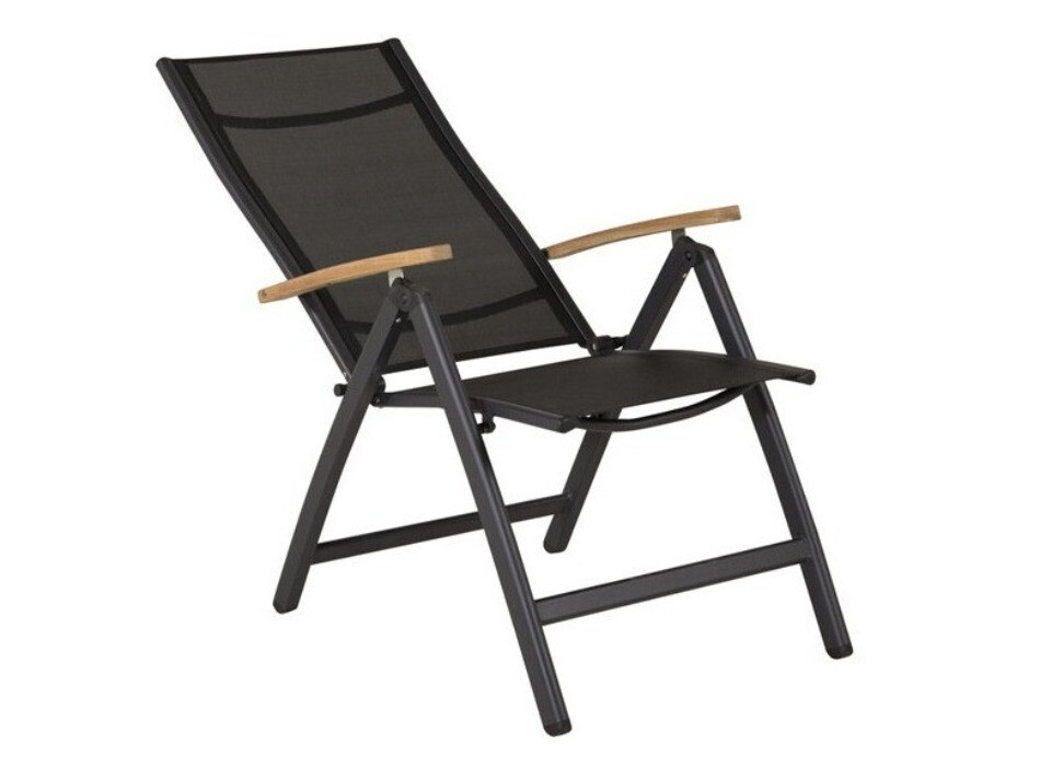 Silla para exterior Dallas 2848 (Negro + Marrón)