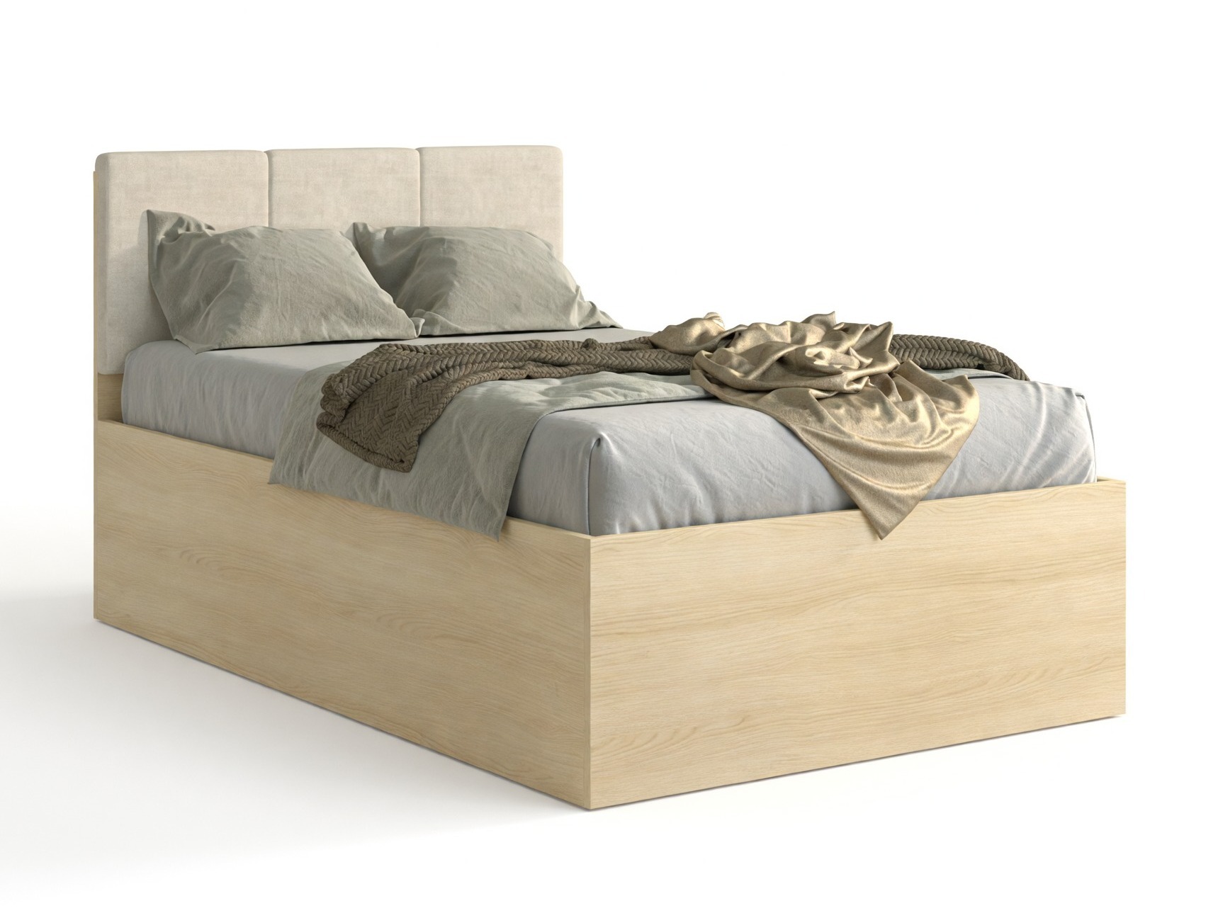 Conjuntos de muebles Nolcala 121 (Roble + Beige)