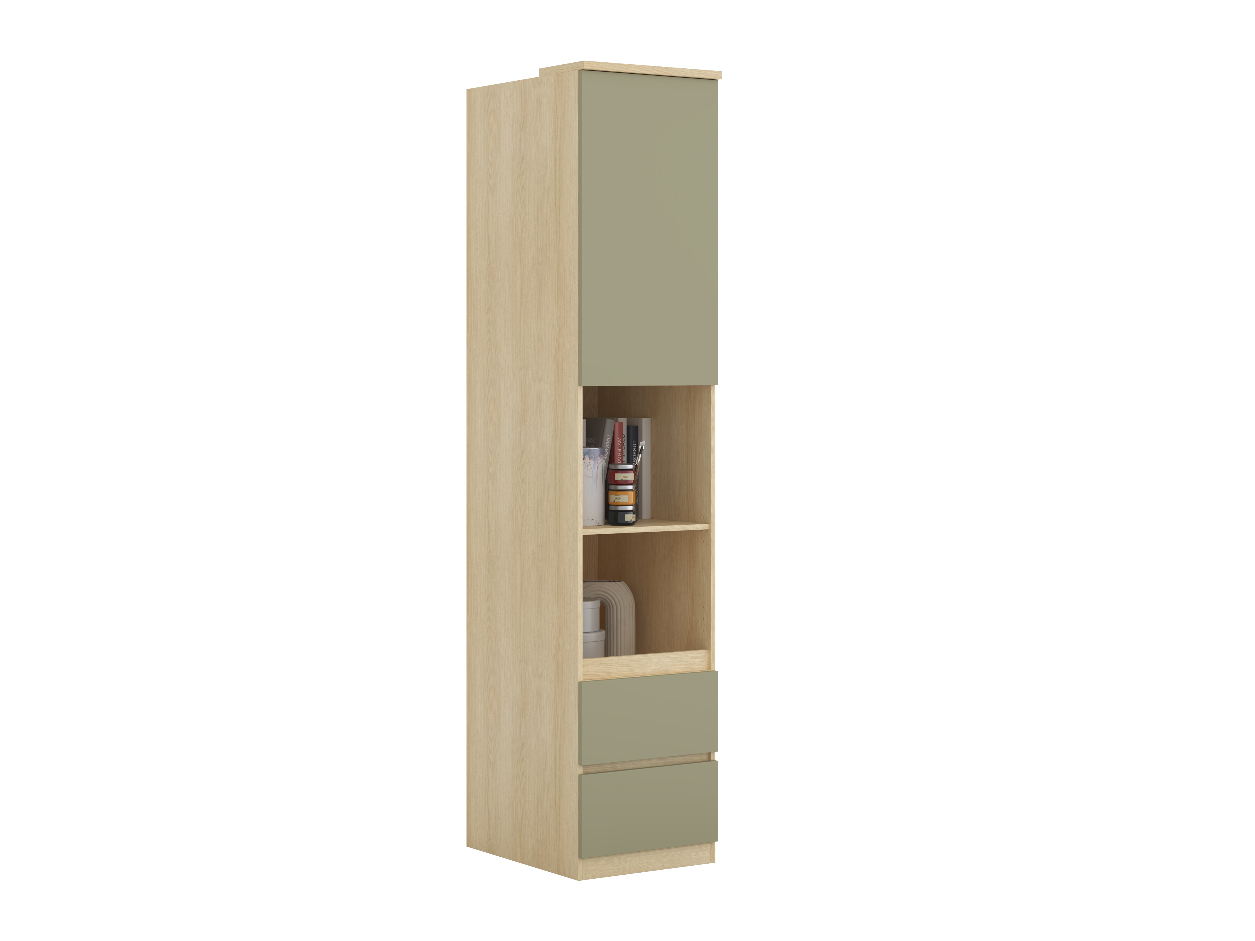 Estantería Nolcala 118 (Roble + Eucalipto)