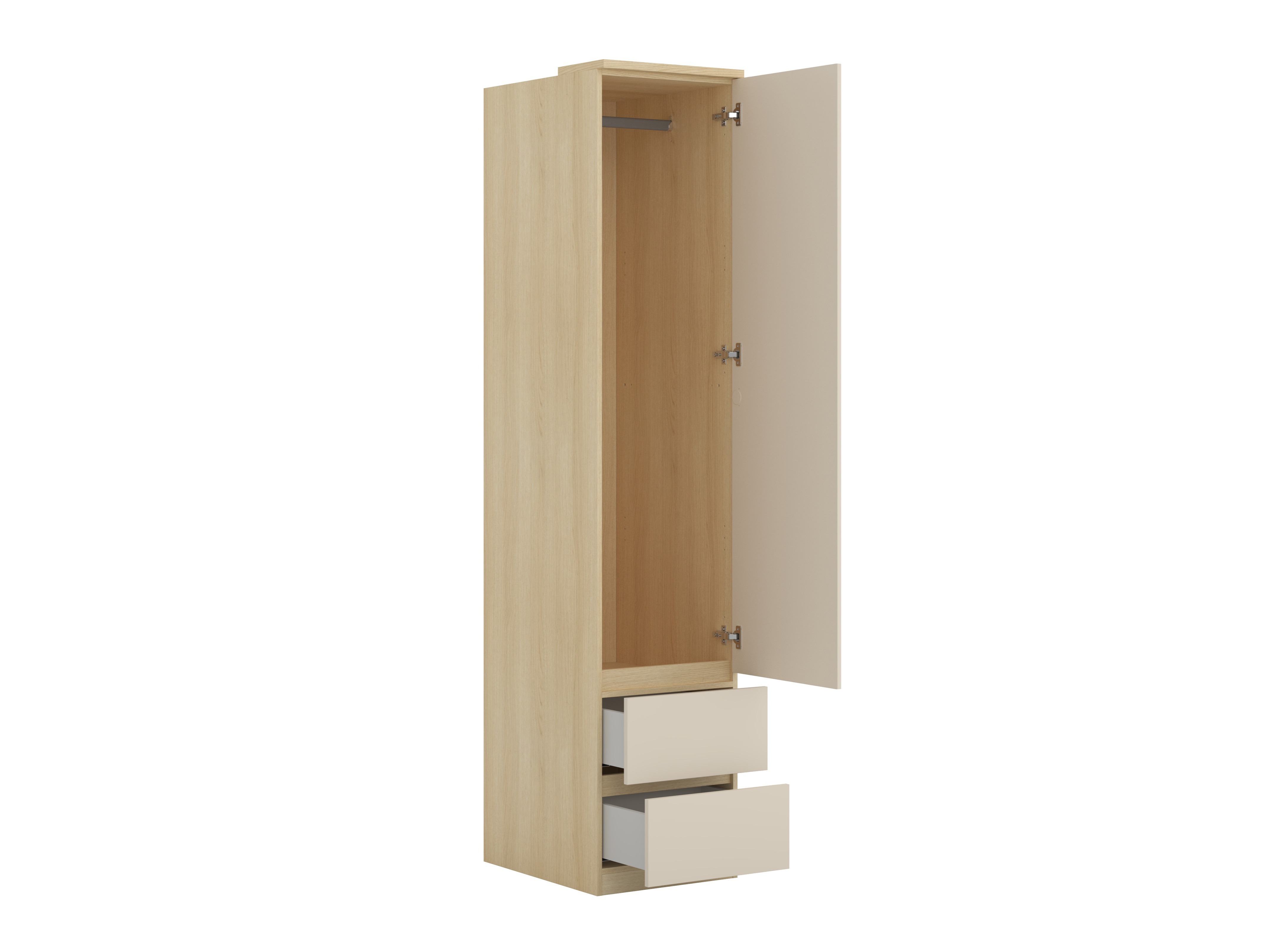 Armario Nolcala 119 (Roble + Beige)