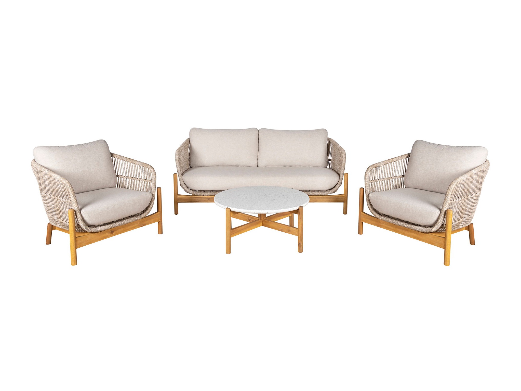 Conjunto de muebles de exterior Tivevai 107