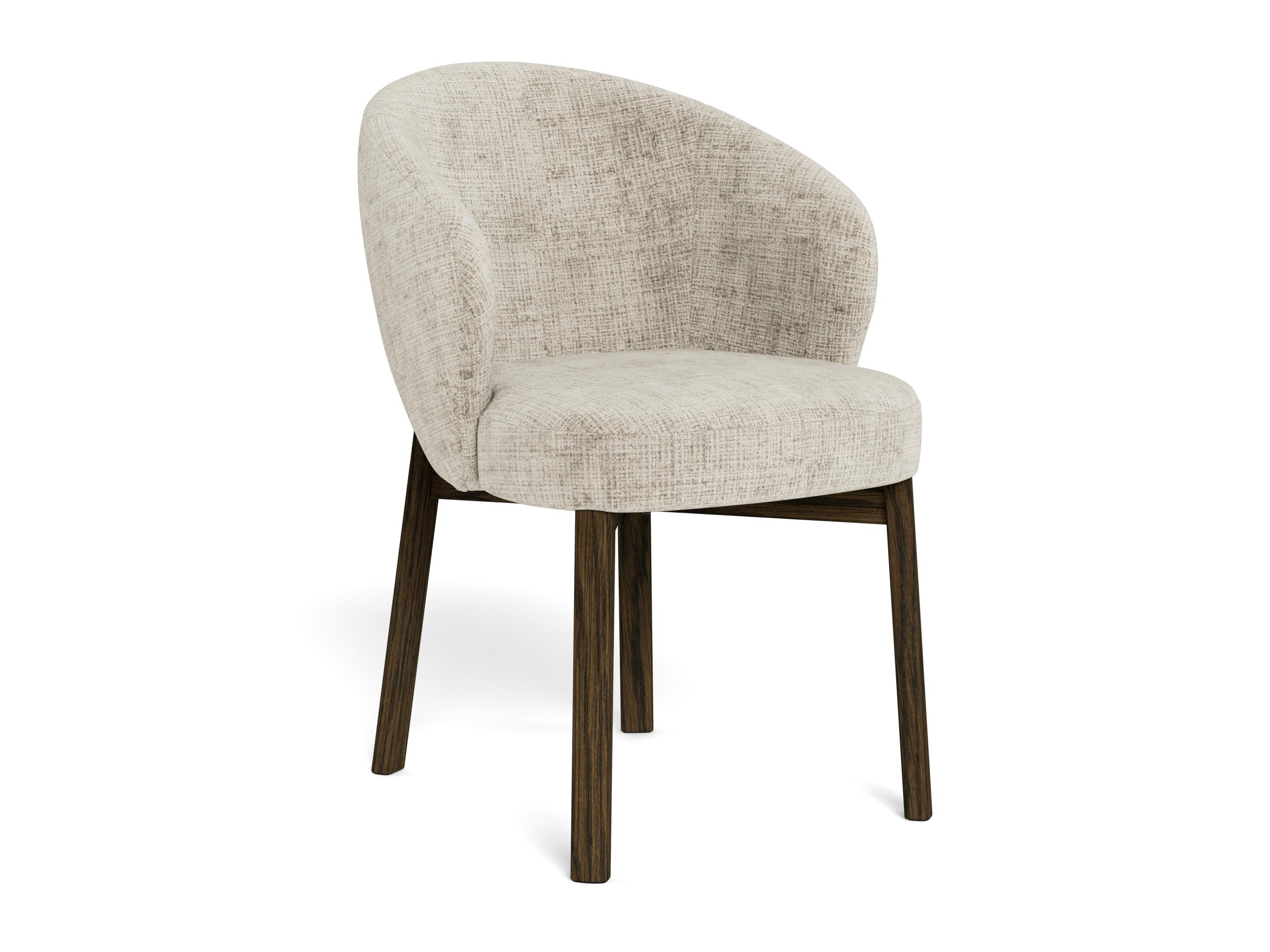 Silla Norsica 1001 (Beige + Marrón oscuro)