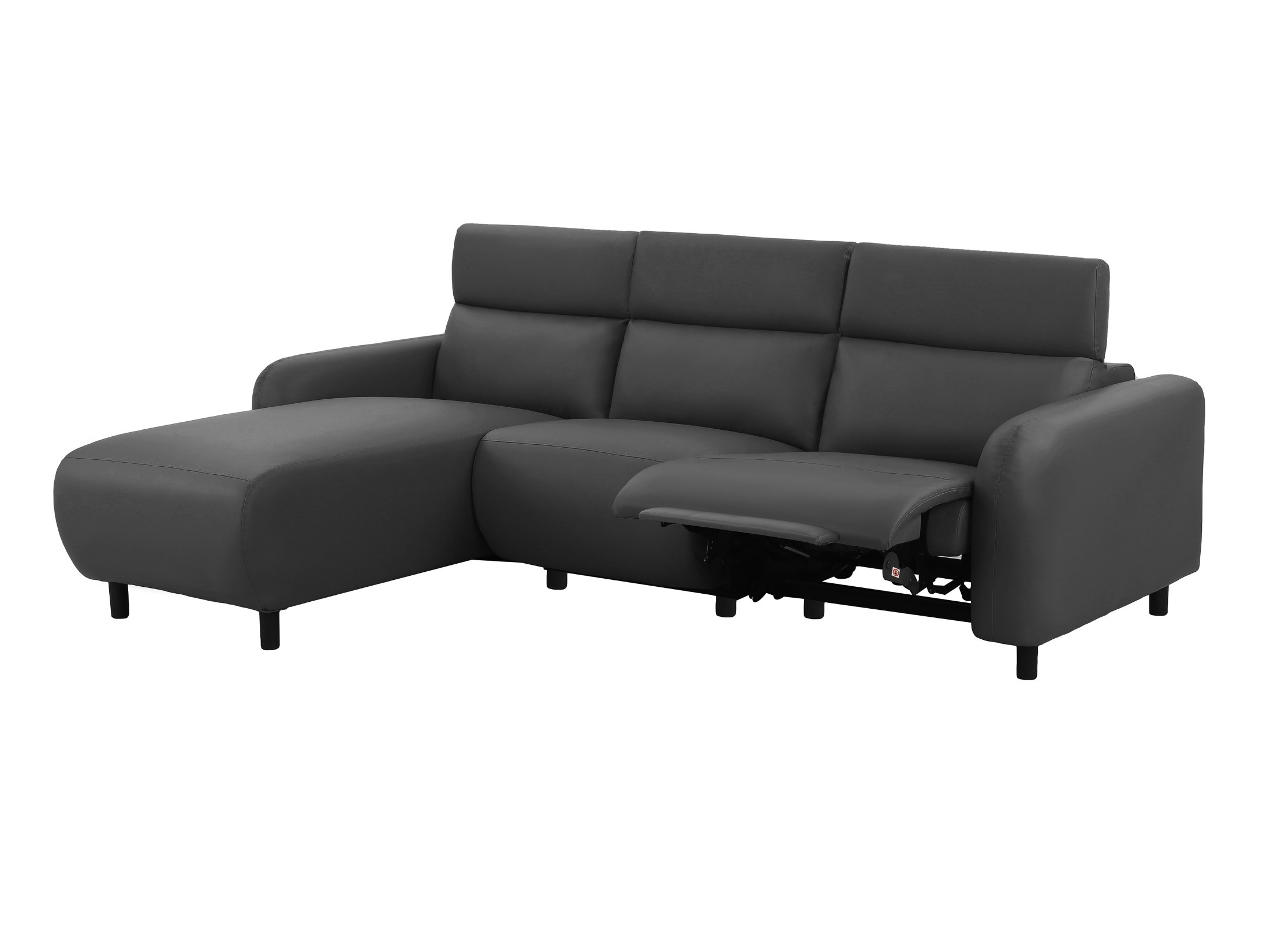Sillón reclinable de ángulo suave Denton 1509 (Gris oscuro)