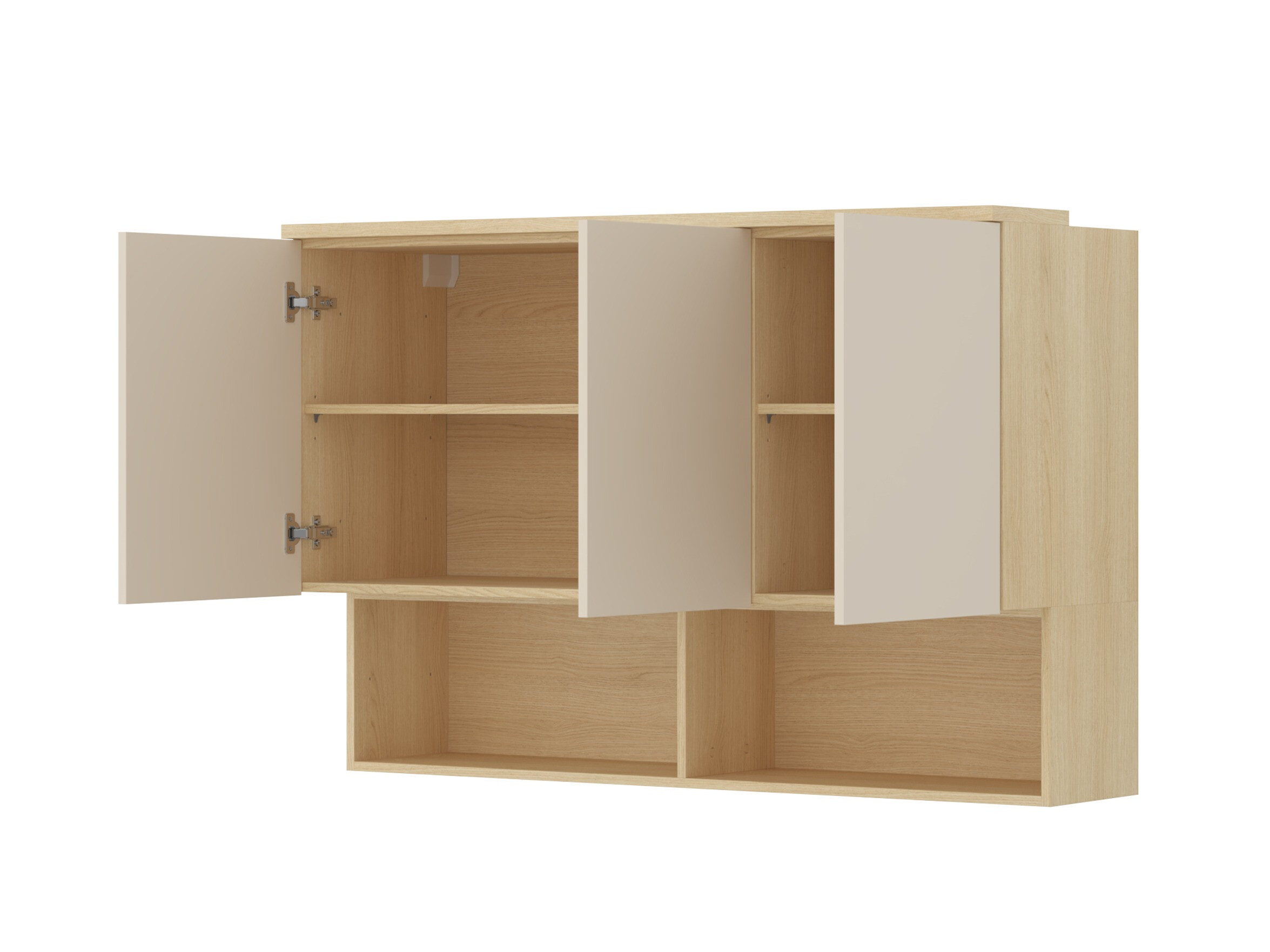 Conjuntos de muebles Nolcala 123 (Roble + Beige)